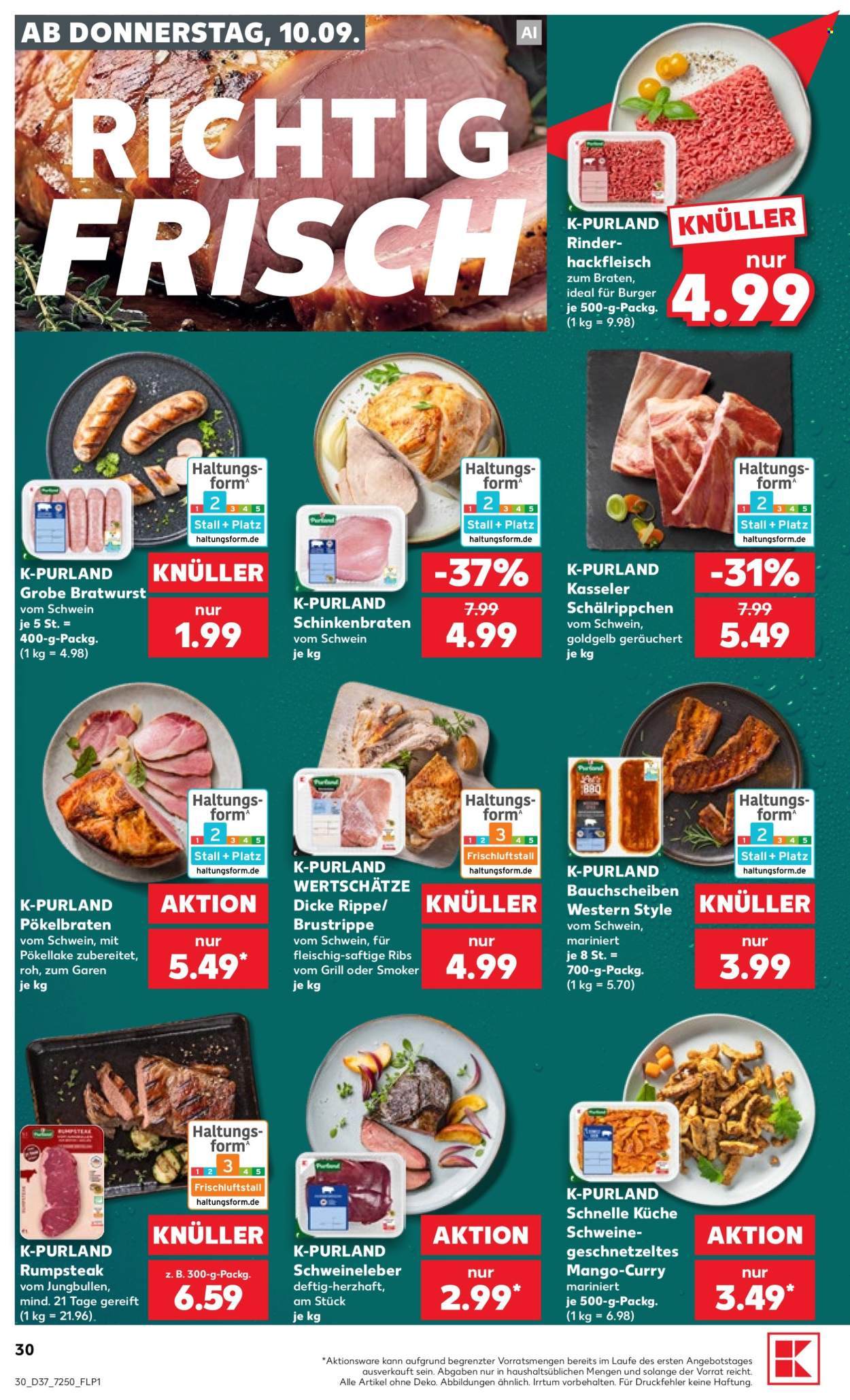 Kaufland Prospekte  - 10.09.2026 - 16.09.2026. Seite 30