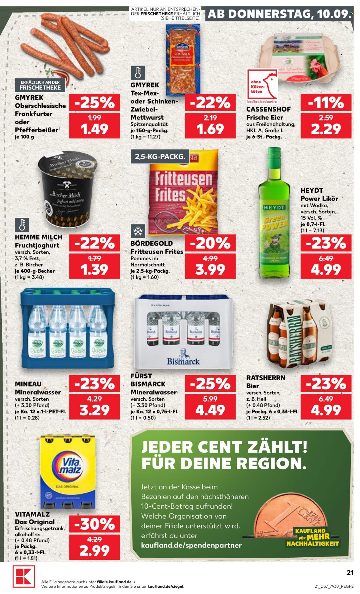 Kaufland Prospekte  - 10.09.2026 - 16.09.2026. Seite 21
