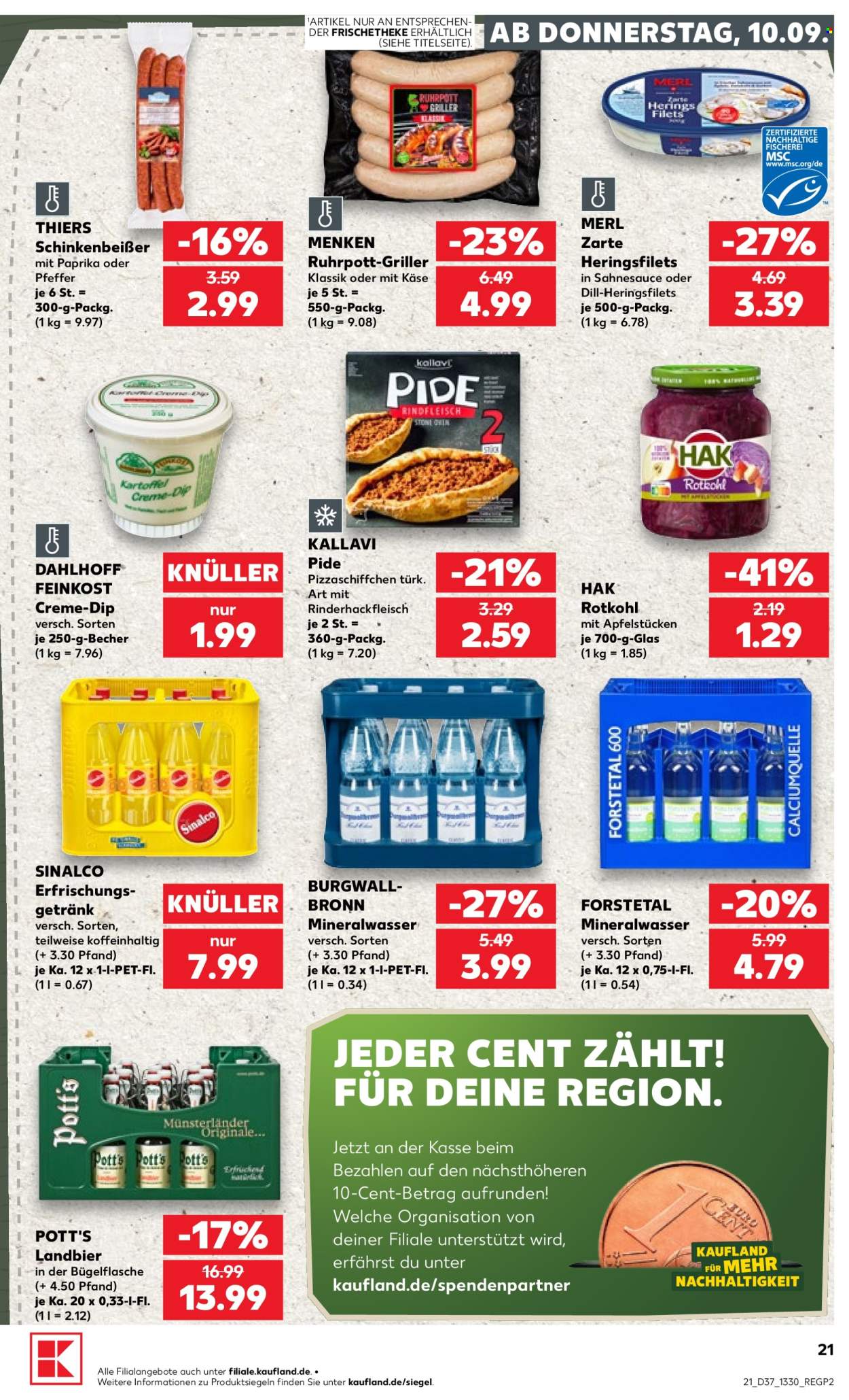 Kaufland Prospekte  - 10.09.2026 - 16.09.2026. Seite 21