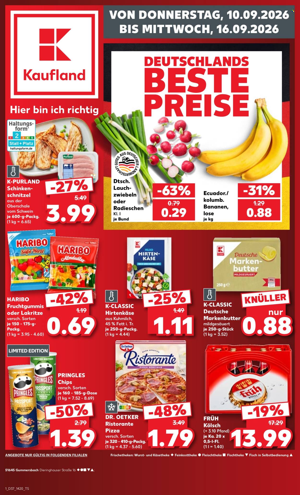 Kaufland Prospekte  - 10.09.2026 - 16.09.2026. Seite 1