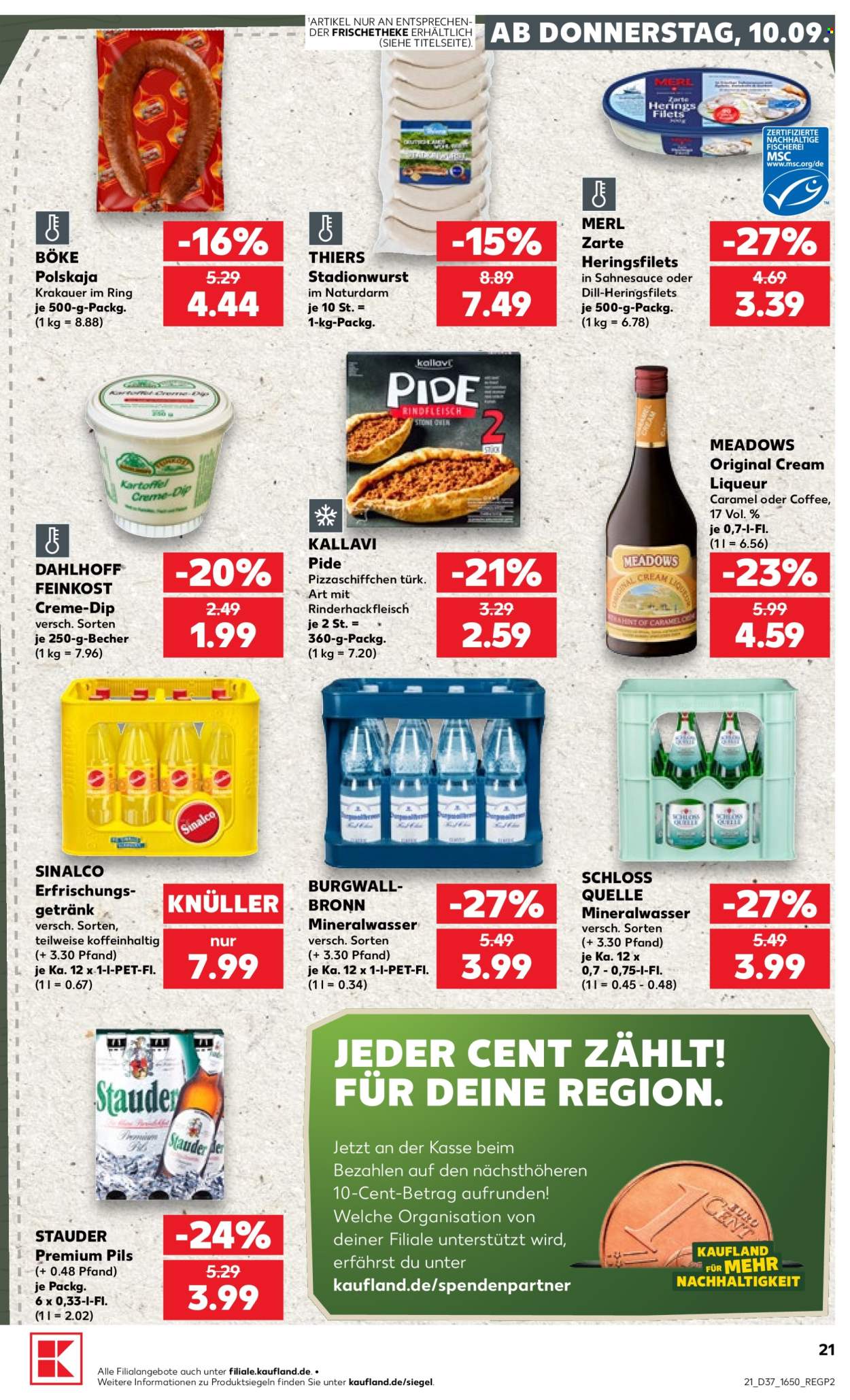 Kaufland Prospekte  - 10.09.2026 - 16.09.2026. Seite 21