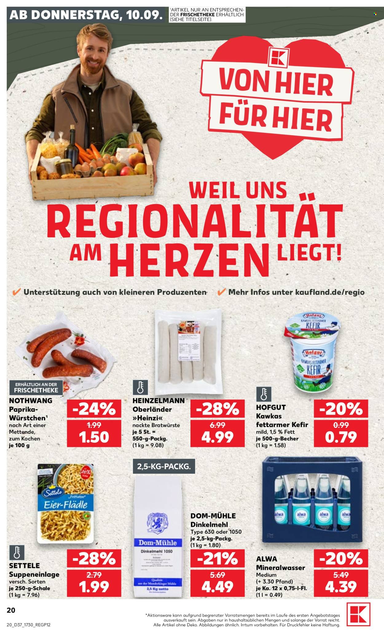 Kaufland Prospekte  - 10.09.2026 - 16.09.2026. Seite 20