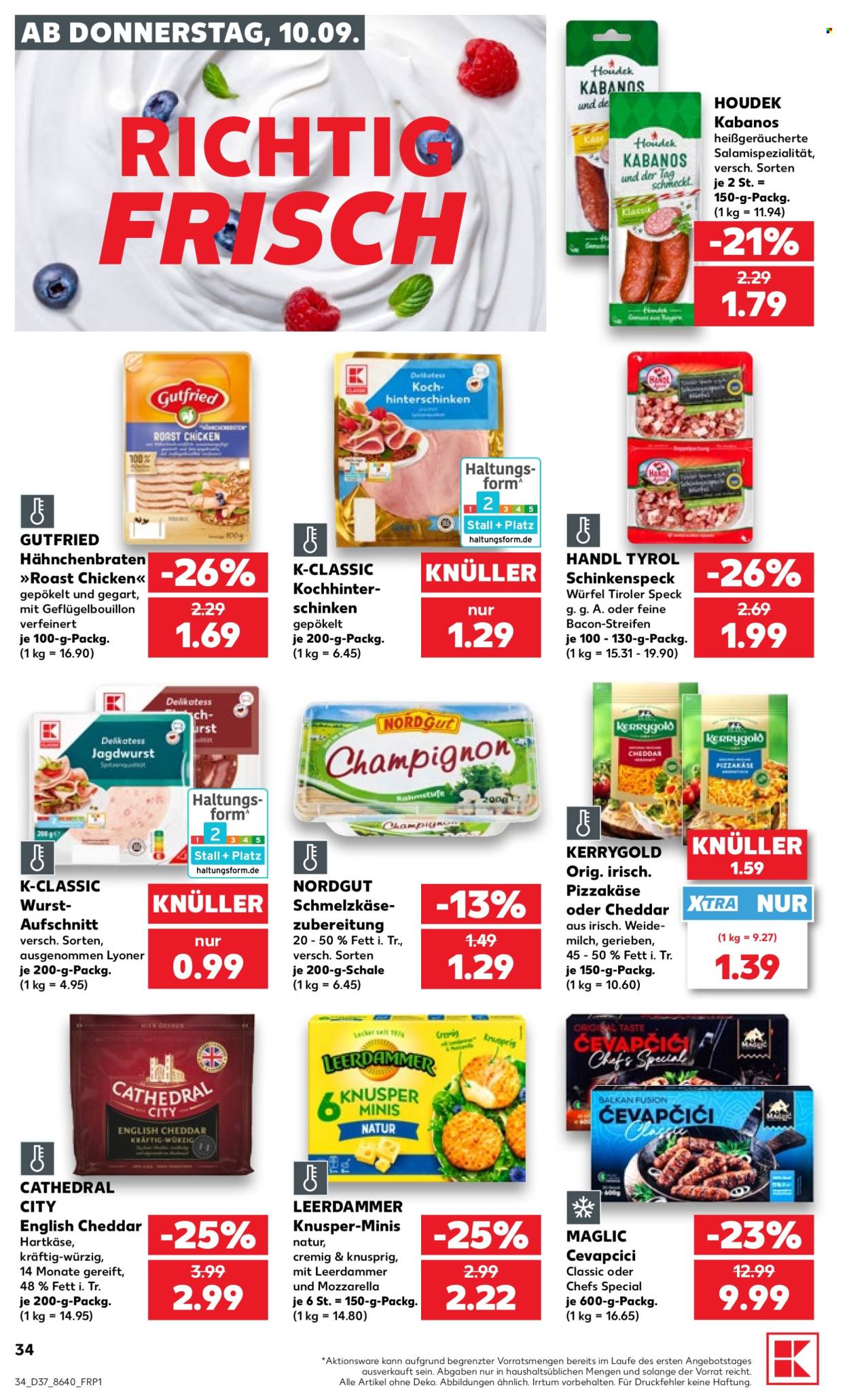 Kaufland Prospekte  - 10.09.2026 - 16.09.2026. Seite 34