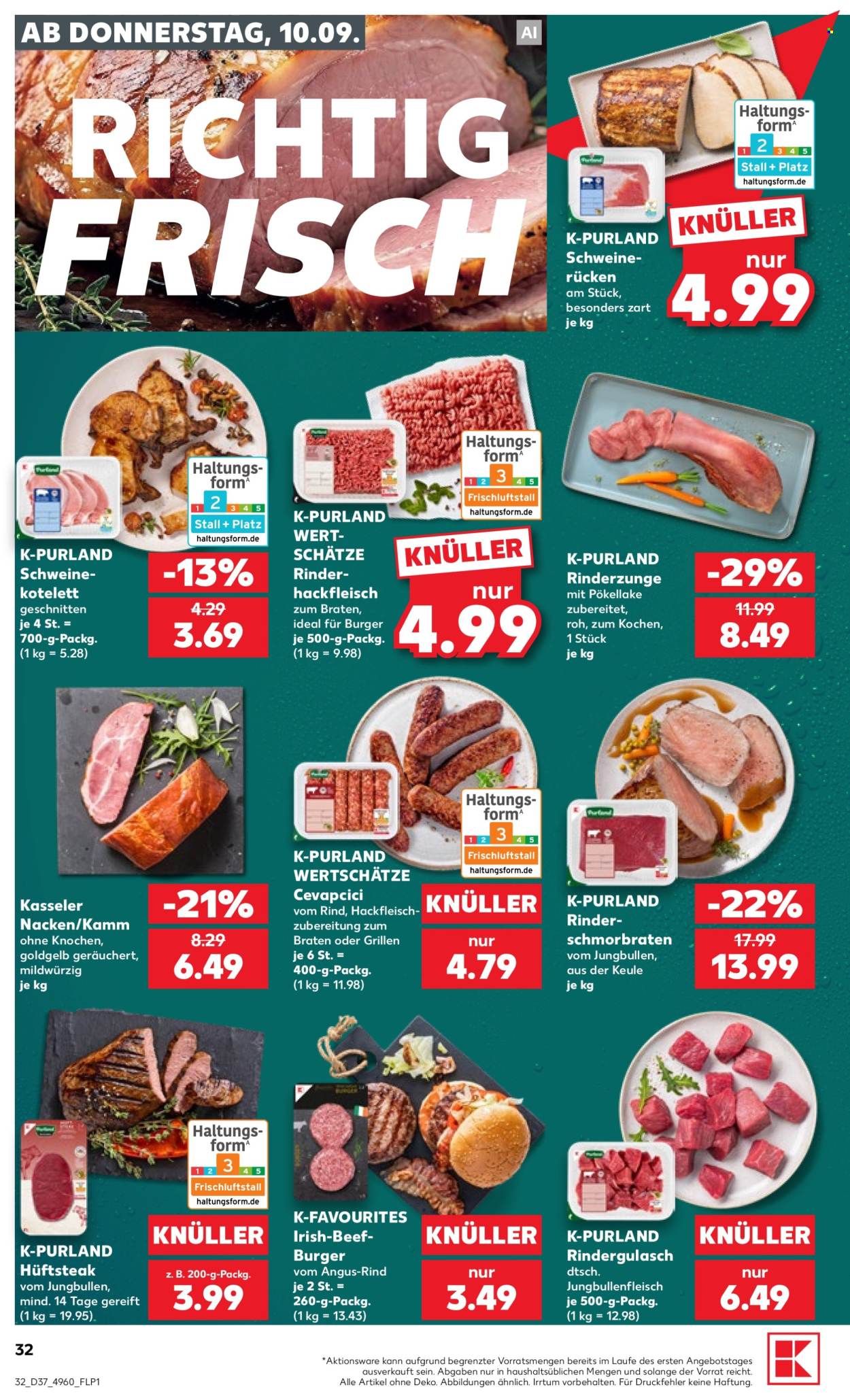 Kaufland Prospekte  - 10.09.2026 - 16.09.2026. Seite 32