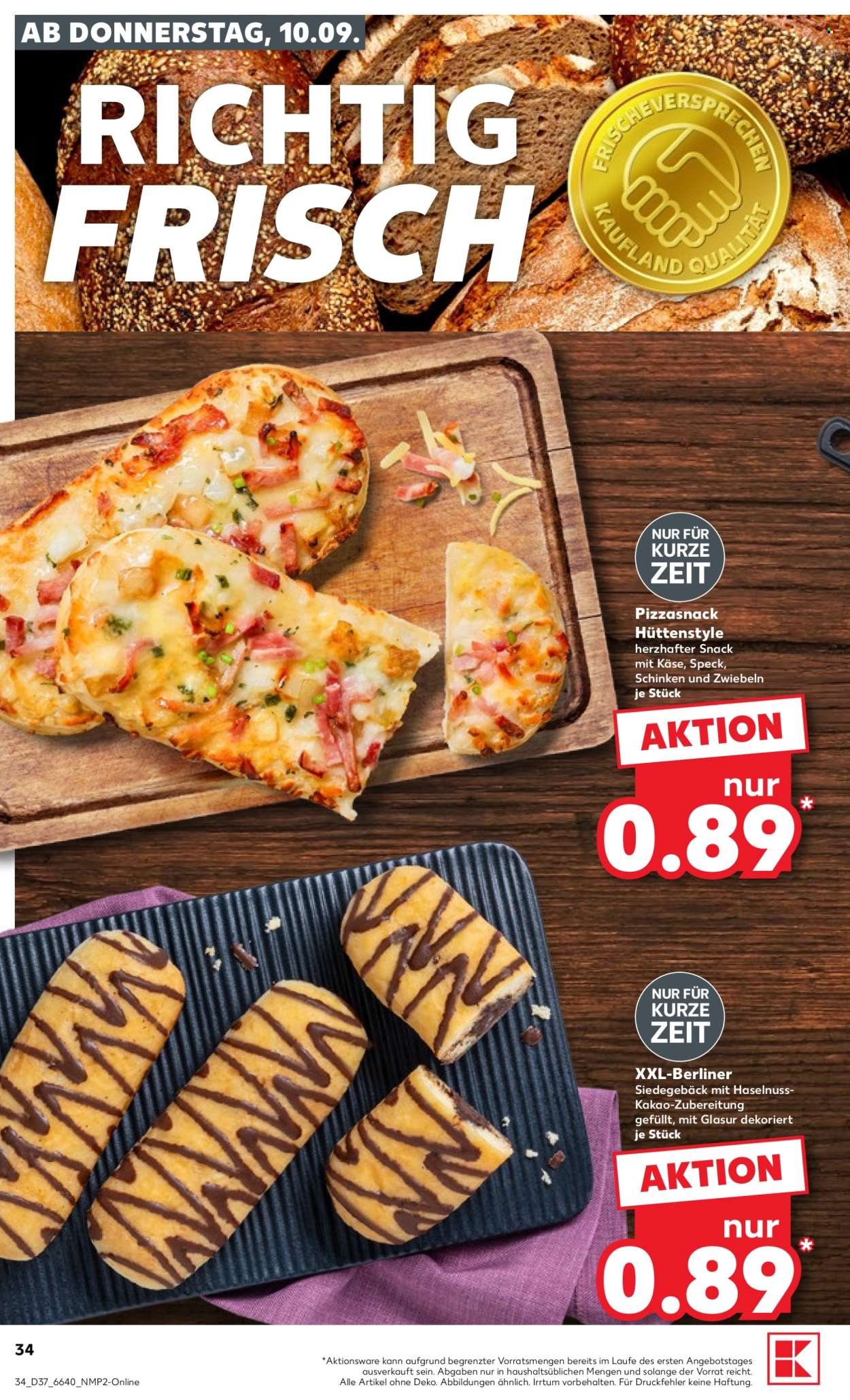 Kaufland Prospekte  - 10.09.2026 - 16.09.2026. Seite 34