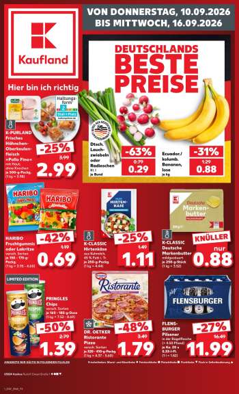 Prospekte Kaufland - 10.09.2026 - 16.09.2026.