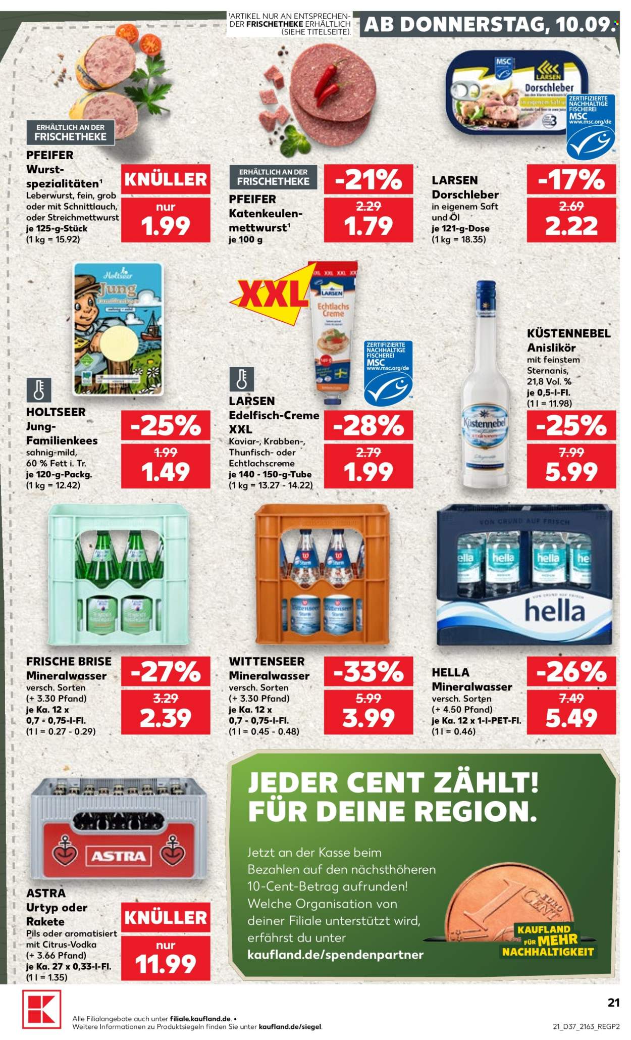Kaufland Prospekte  - 10.09.2026 - 16.09.2026. Seite 21