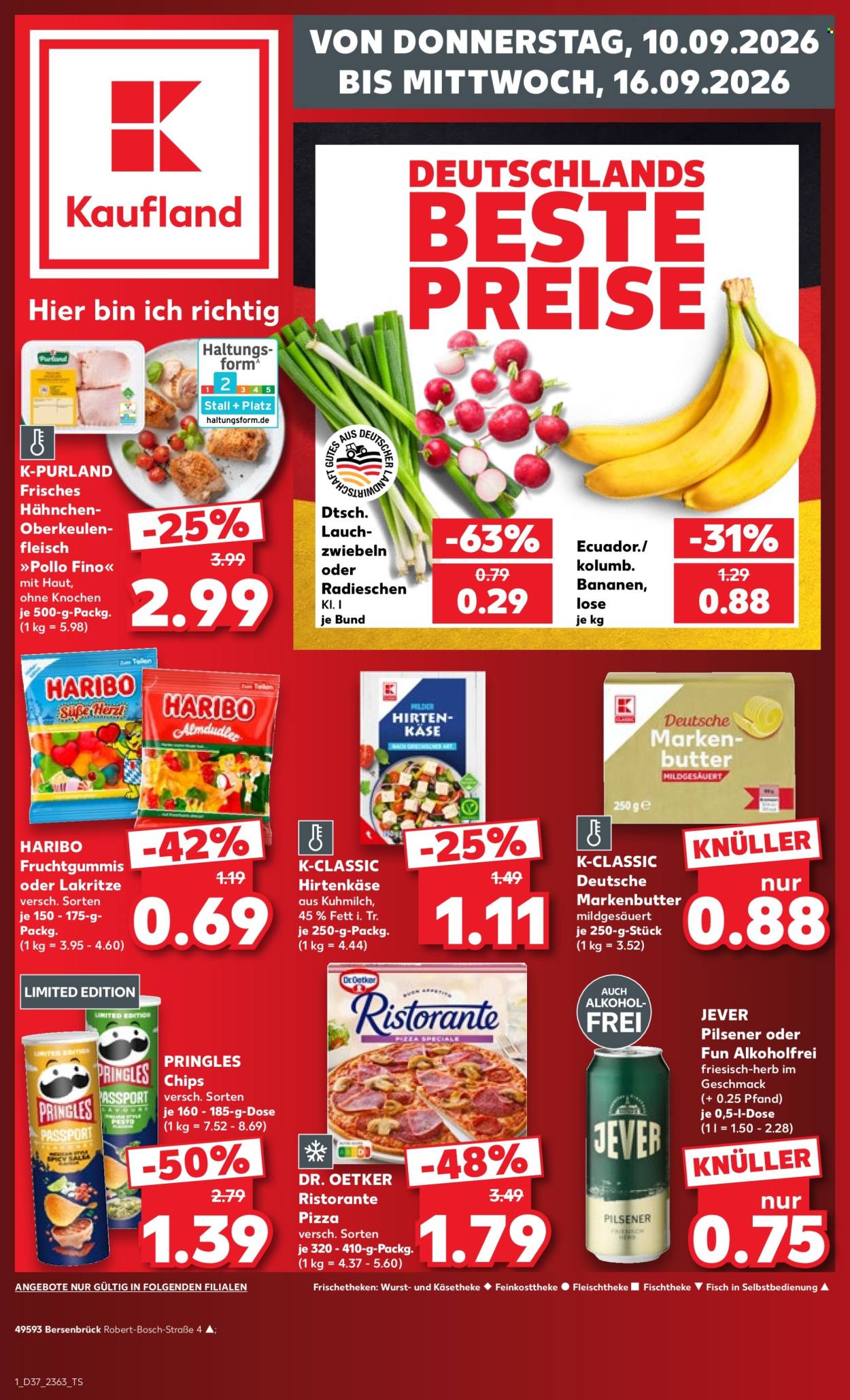 Kaufland Prospekte  - 10.09.2026 - 16.09.2026. Seite 1