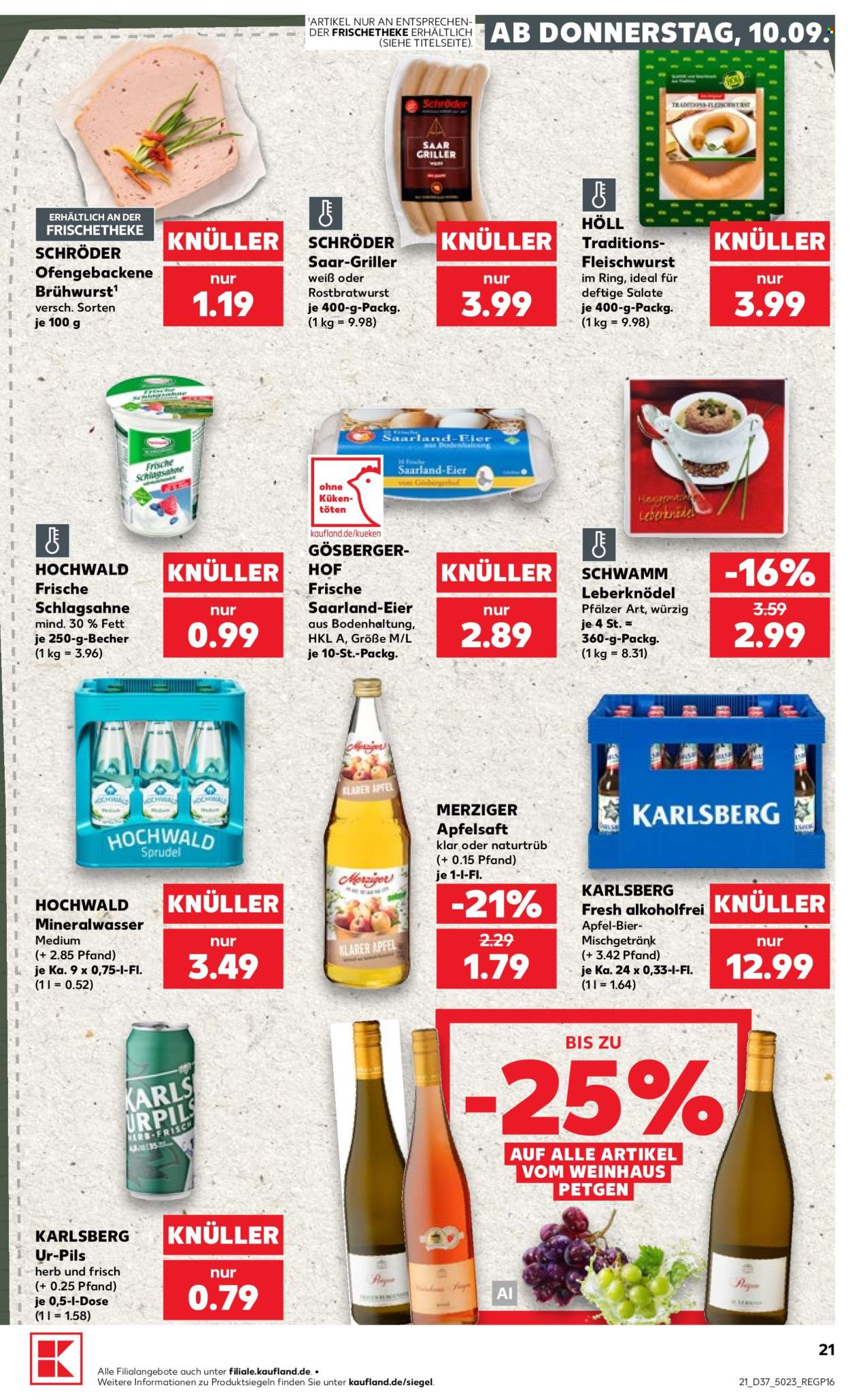 Kaufland Prospekte  - 10.09.2026 - 16.09.2026. Seite 21