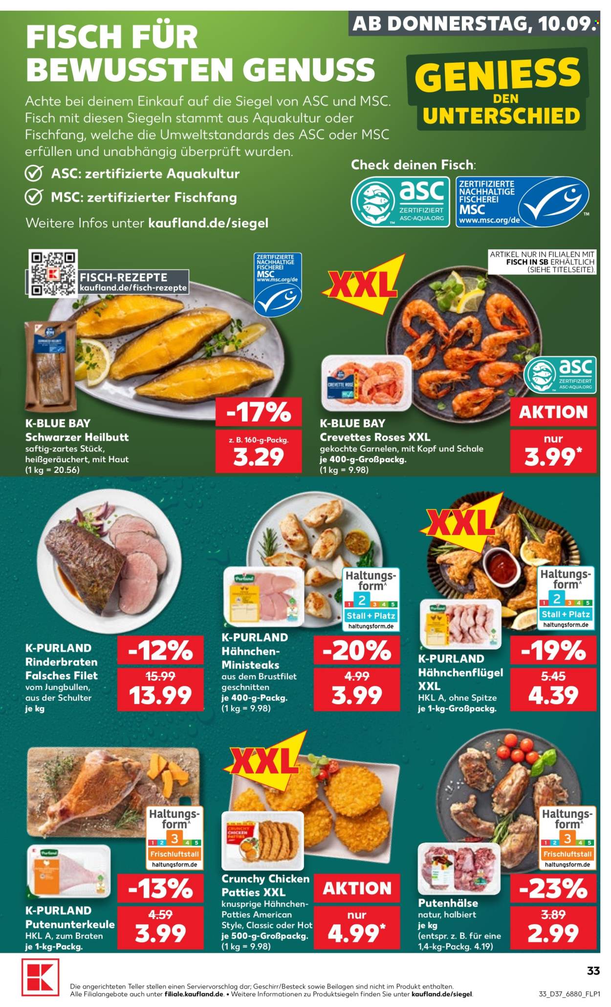 Kaufland Prospekte  - 10.09.2026 - 16.09.2026. Seite 33