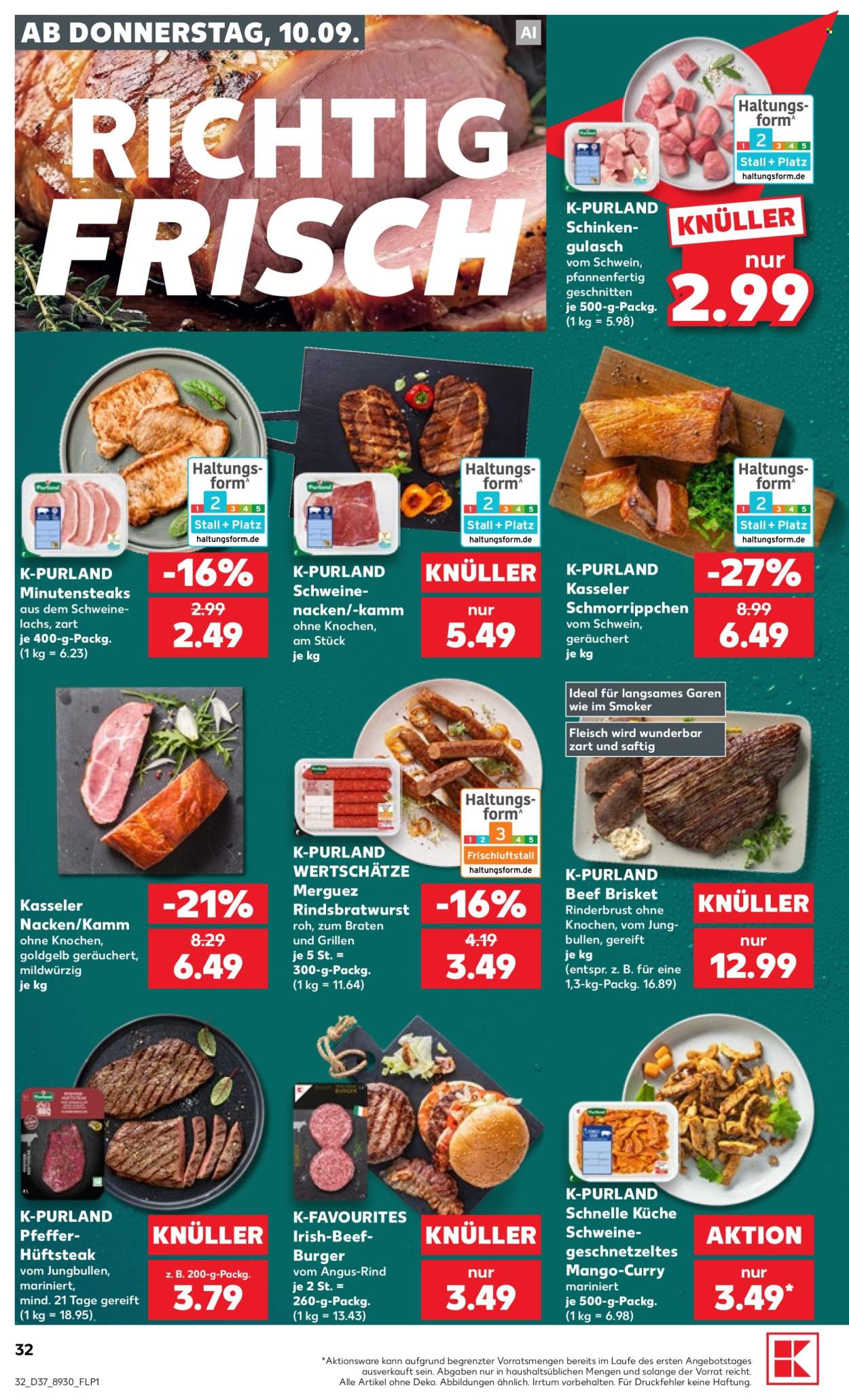 Kaufland Prospekte  - 10.09.2026 - 16.09.2026. Seite 32