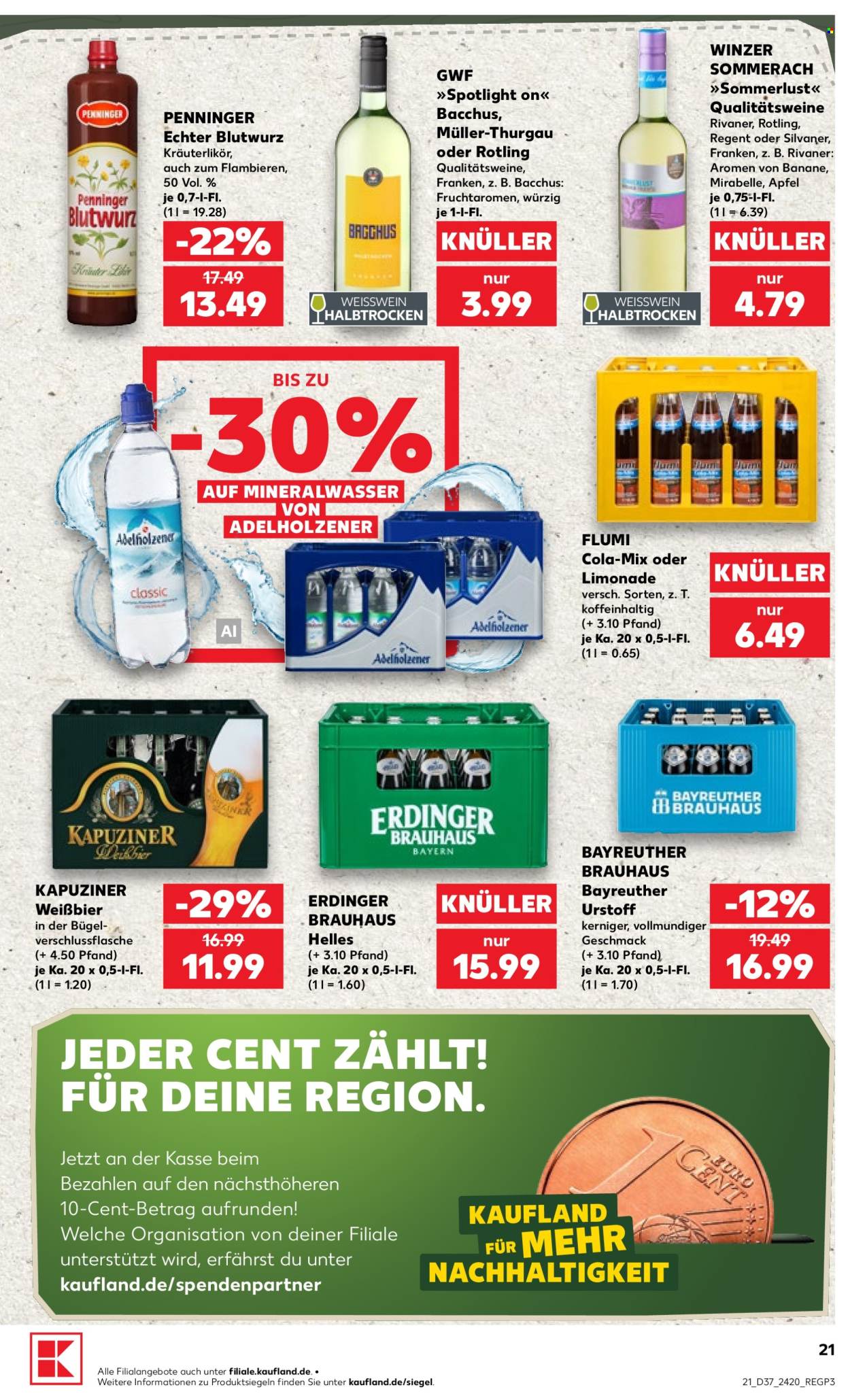 Kaufland Prospekte  - 10.09.2026 - 16.09.2026. Seite 21