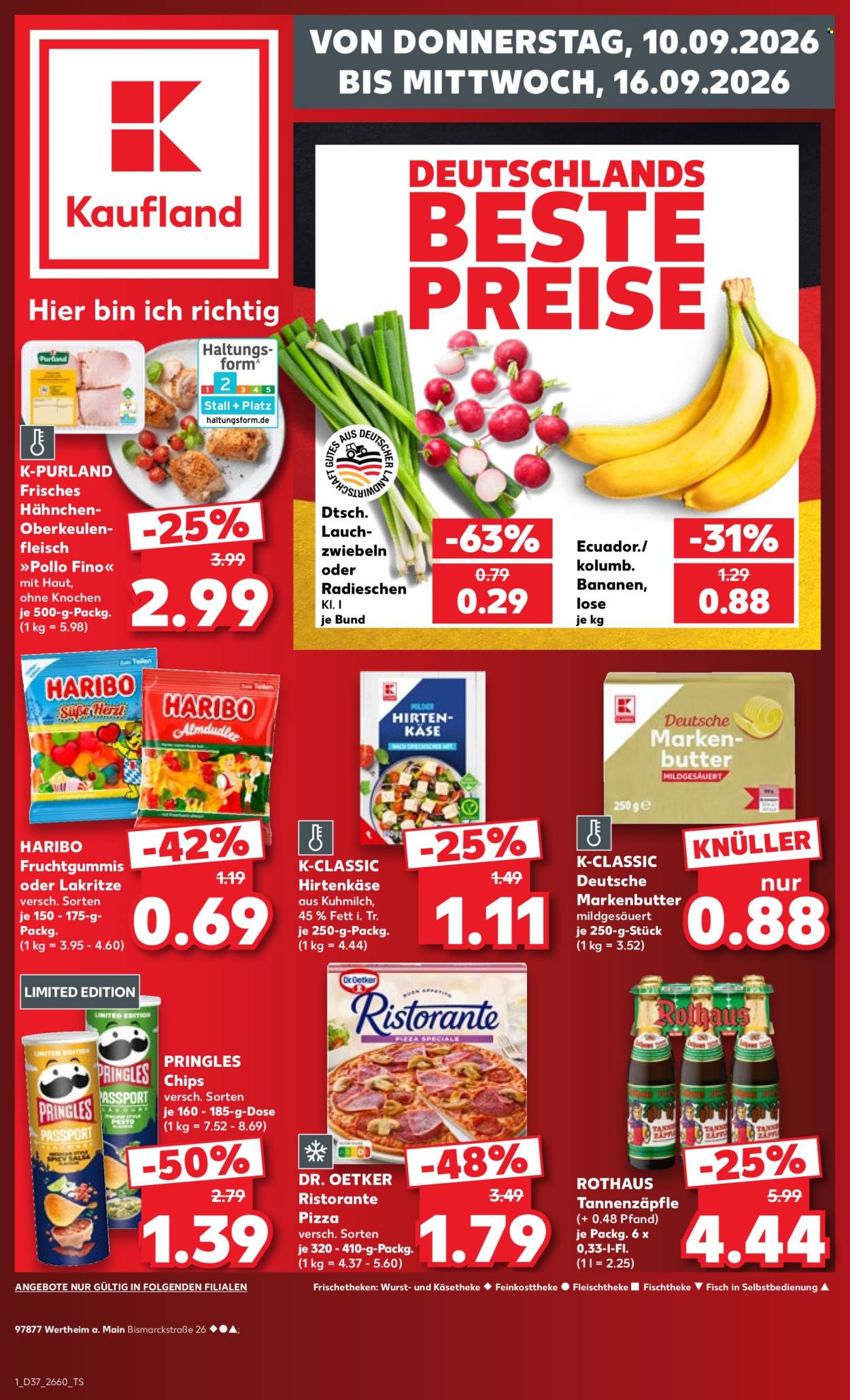 Kaufland Prospekte  - 10.09.2026 - 16.09.2026. Seite 1