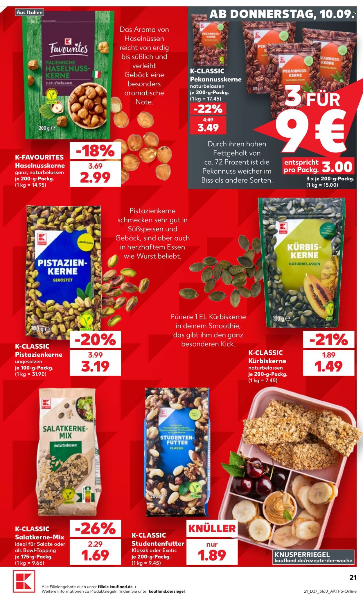 Kaufland Prospekte  - 10.09.2026 - 16.09.2026. Seite 21