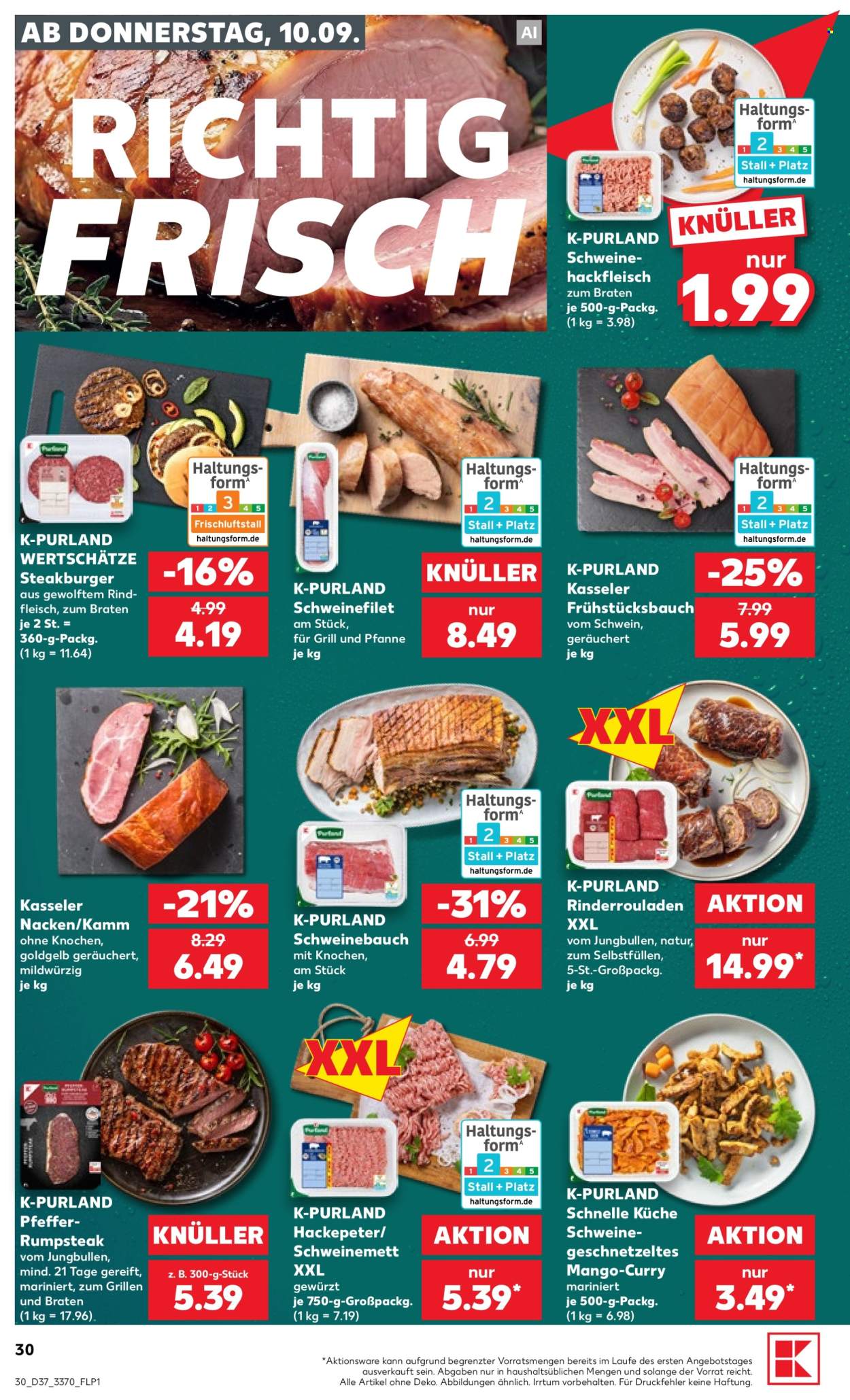 Kaufland Prospekte  - 10.09.2026 - 16.09.2026. Seite 30