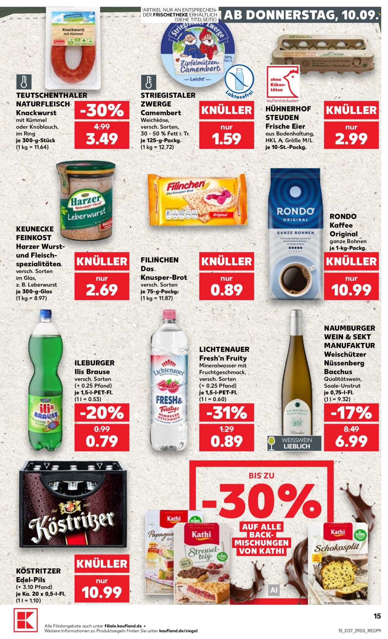 Kaufland Prospekte  - 10.09.2026 - 16.09.2026. Seite 15