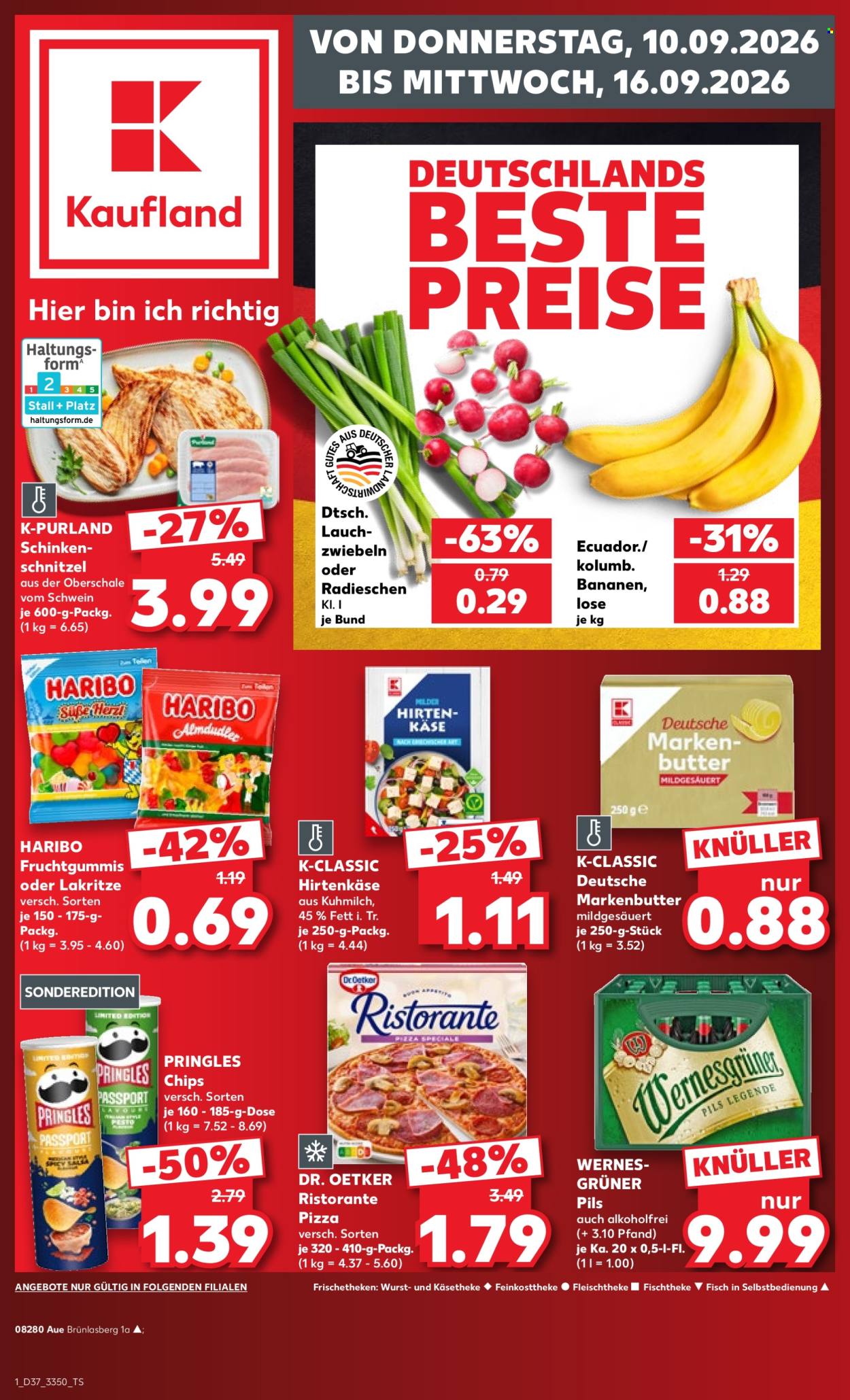 Kaufland Prospekte  - 10.09.2026 - 16.09.2026. Seite 1