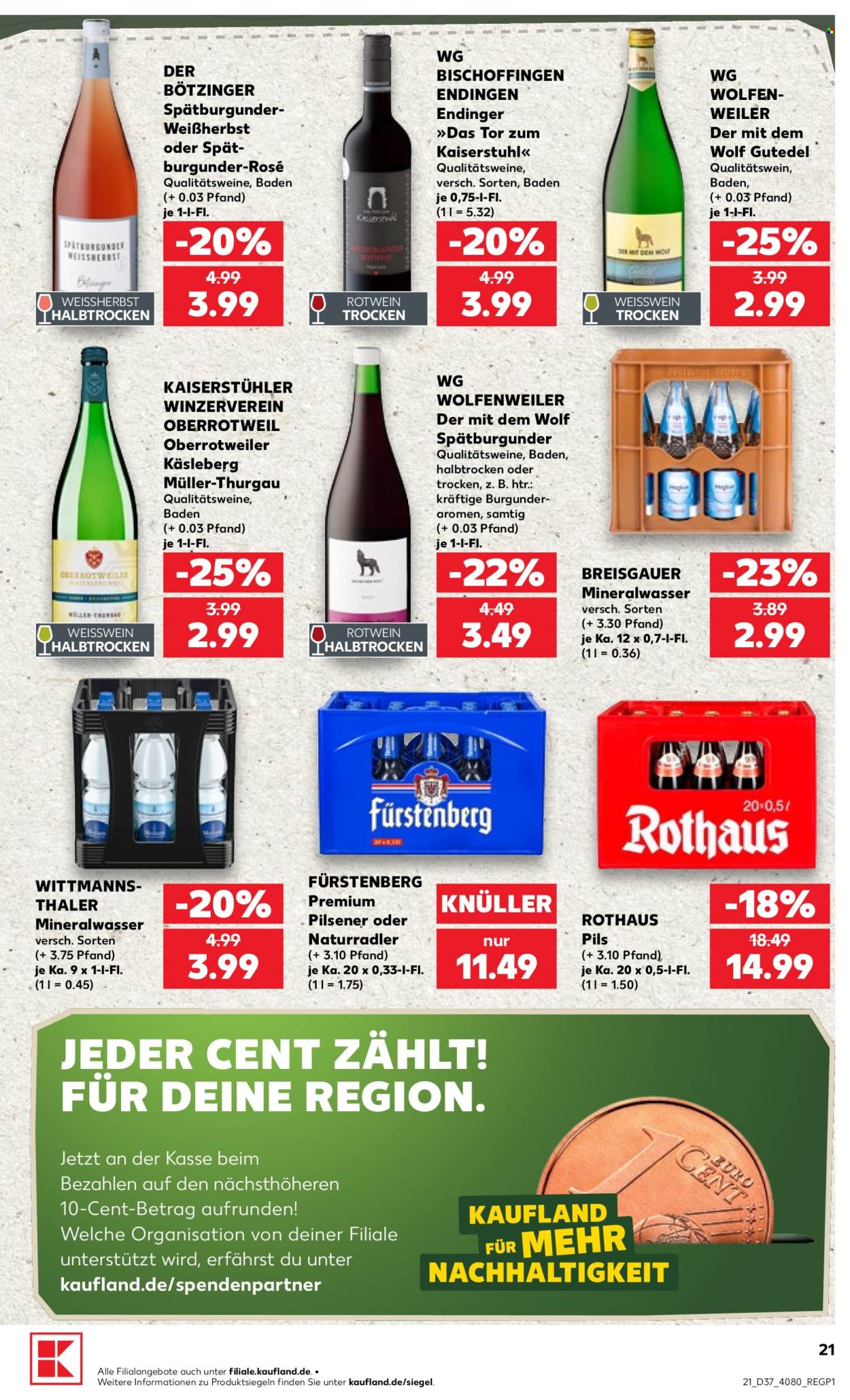 Kaufland Prospekte  - 10.09.2026 - 16.09.2026. Seite 21