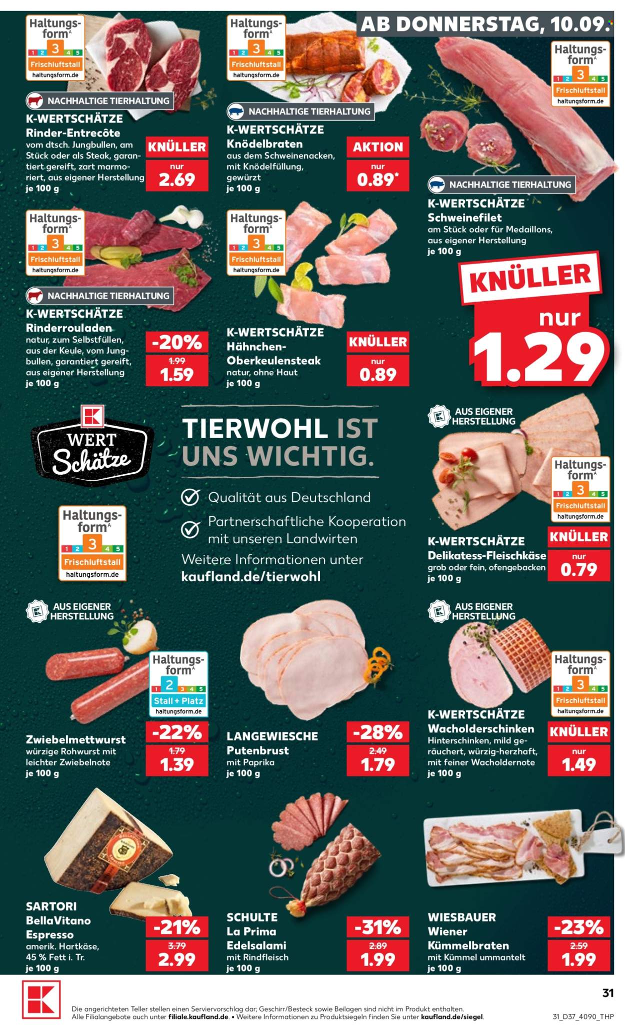 Kaufland Prospekte  - 10.09.2026 - 16.09.2026. Seite 31