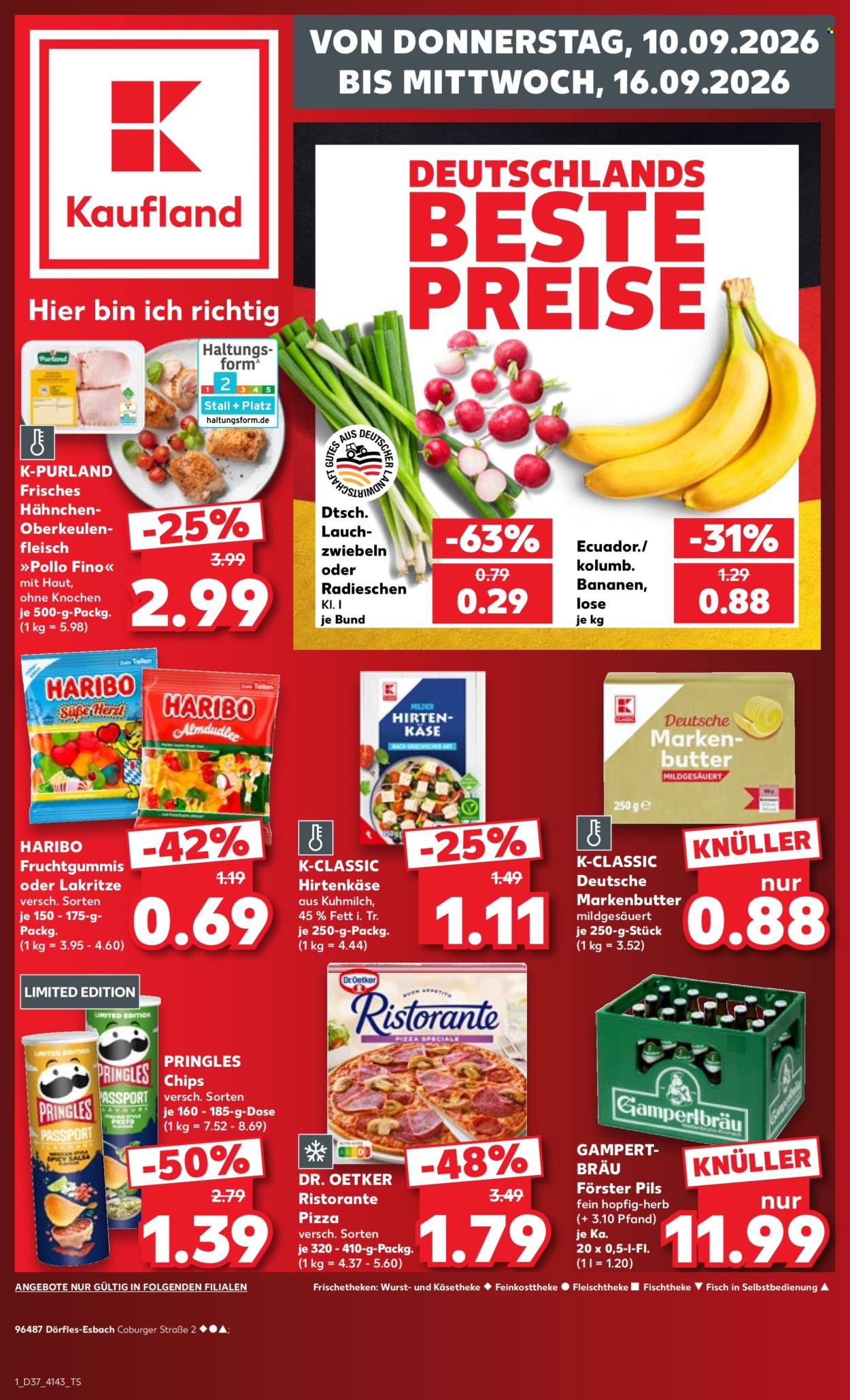 Kaufland Prospekte  - 10.09.2026 - 16.09.2026. Seite 1