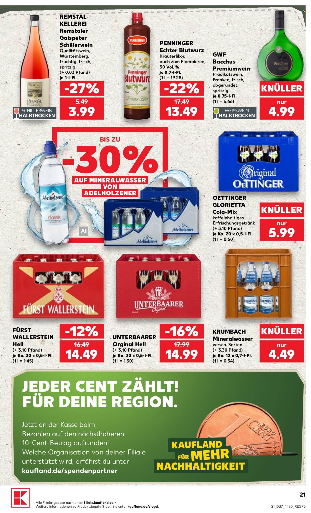 Kaufland Prospekte  - 10.09.2026 - 16.09.2026. Seite 21