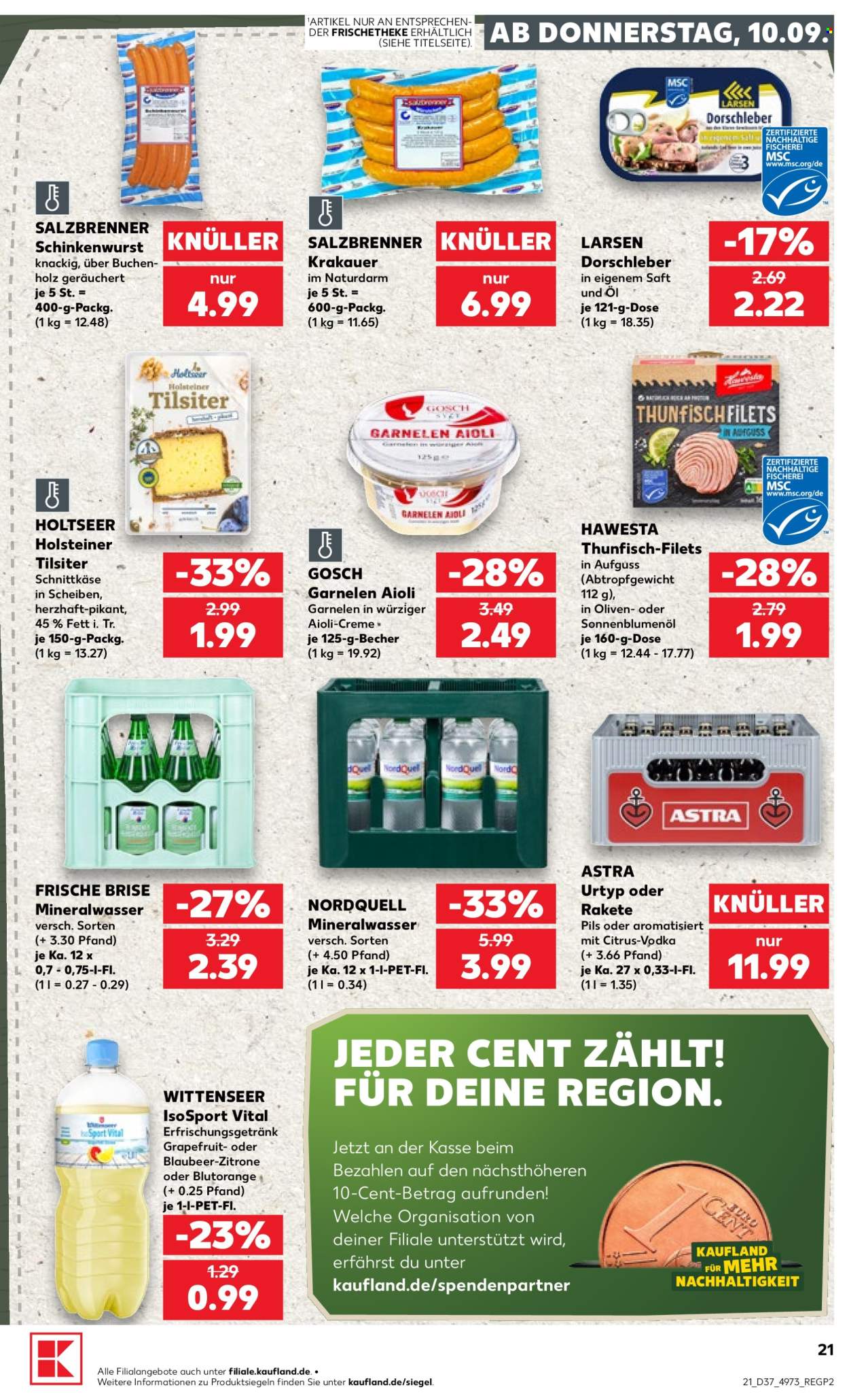 Kaufland Prospekte  - 10.09.2026 - 16.09.2026. Seite 21