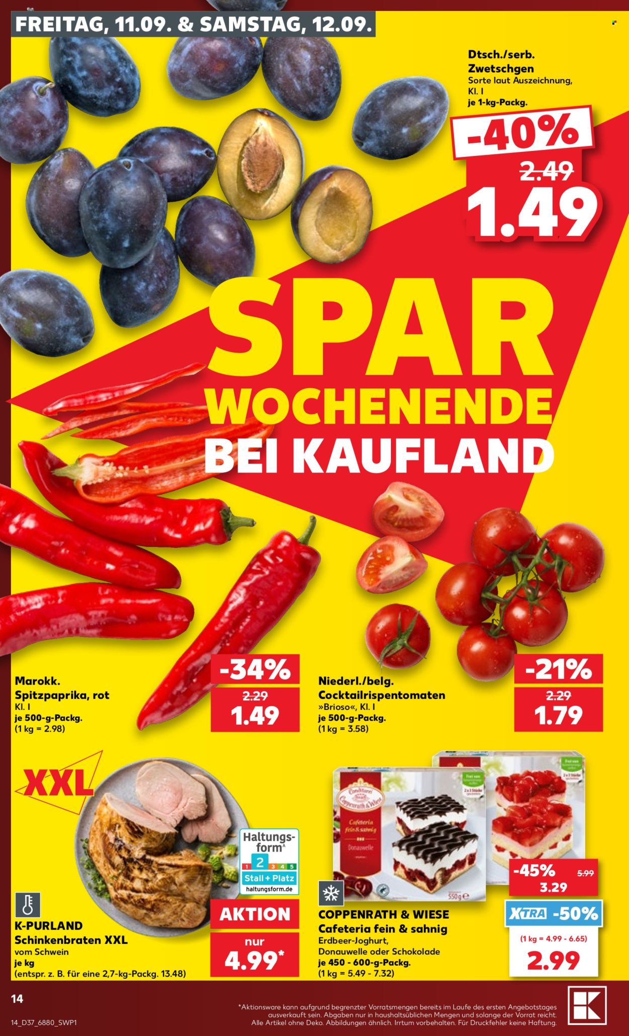 Kaufland Prospekte  - 10.09.2026 - 16.09.2026. Seite 14