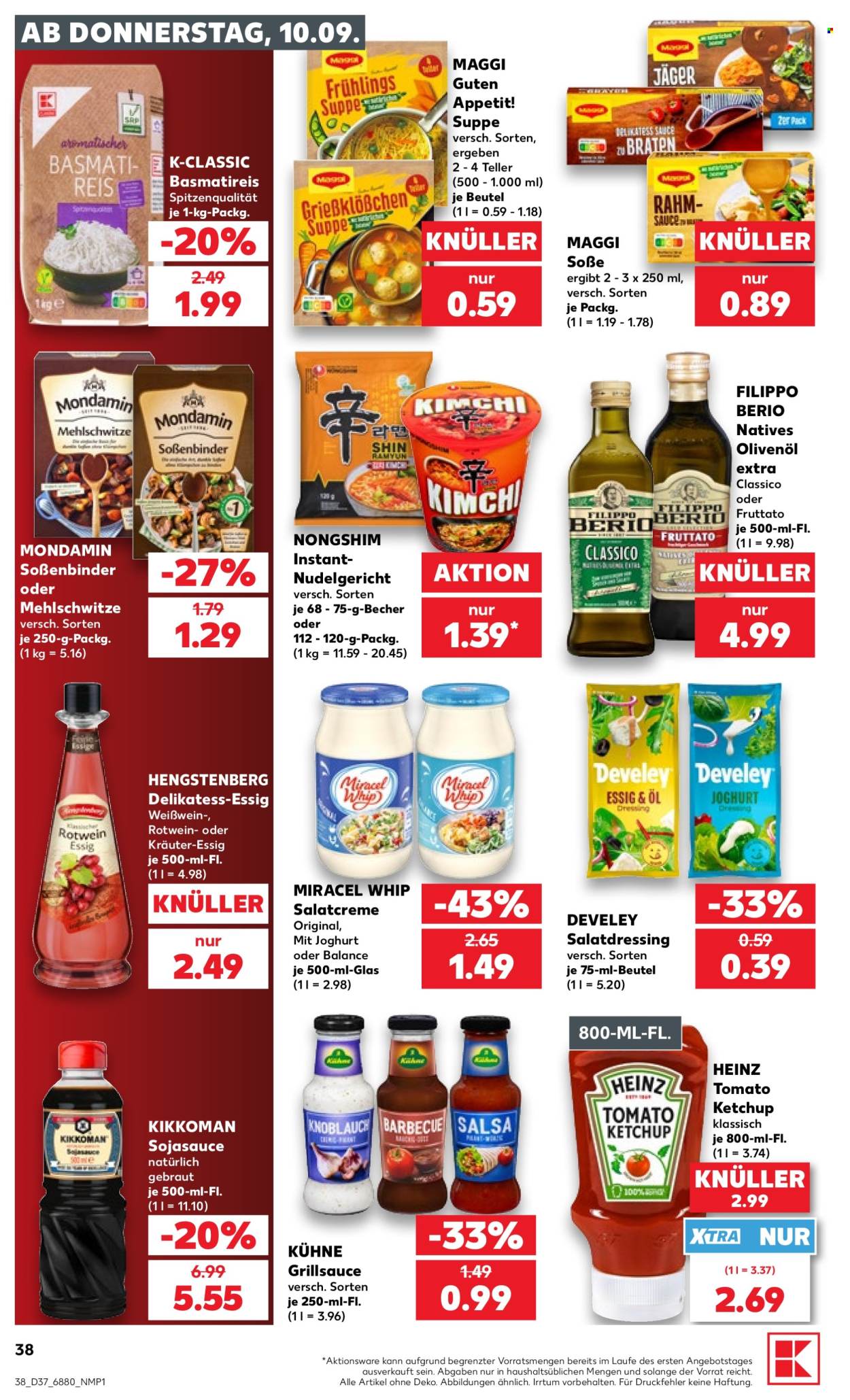 Kaufland Prospekte  - 10.09.2026 - 16.09.2026. Seite 38