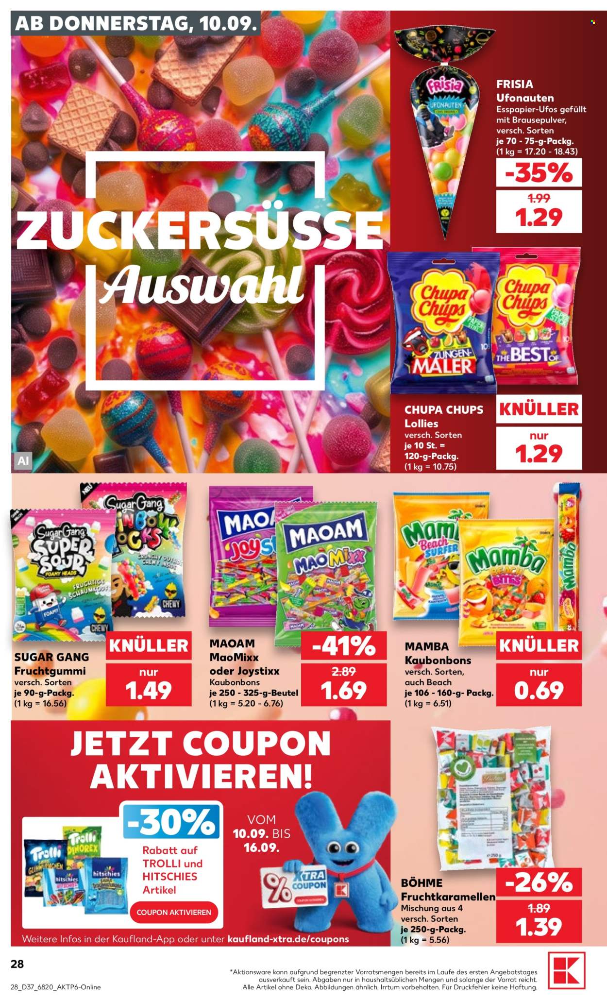 Kaufland Prospekte  - 10.09.2026 - 16.09.2026. Seite 28