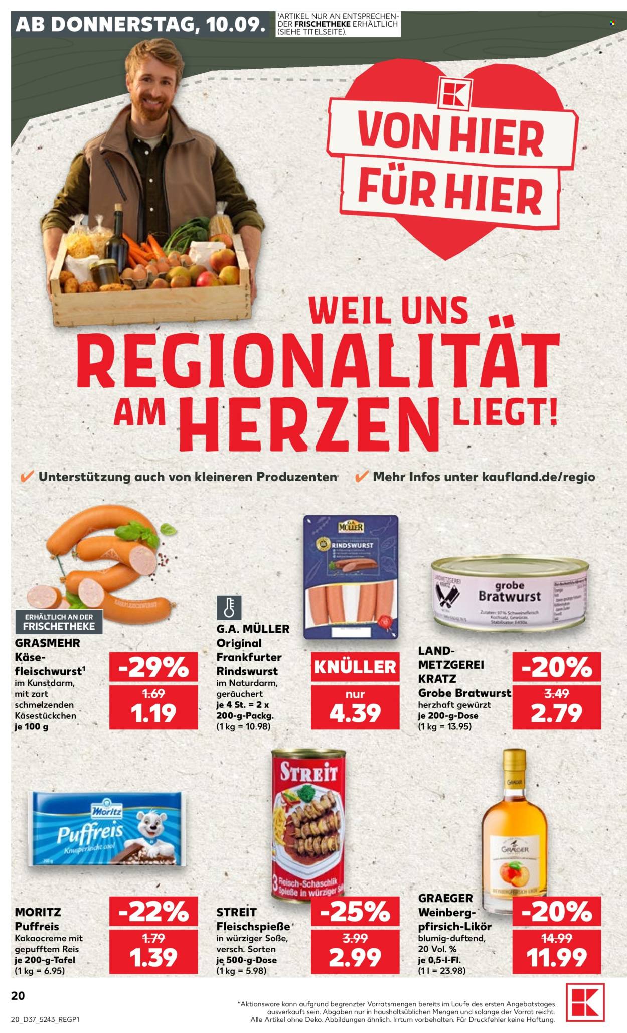 Kaufland Prospekte  - 10.09.2026 - 16.09.2026. Seite 20