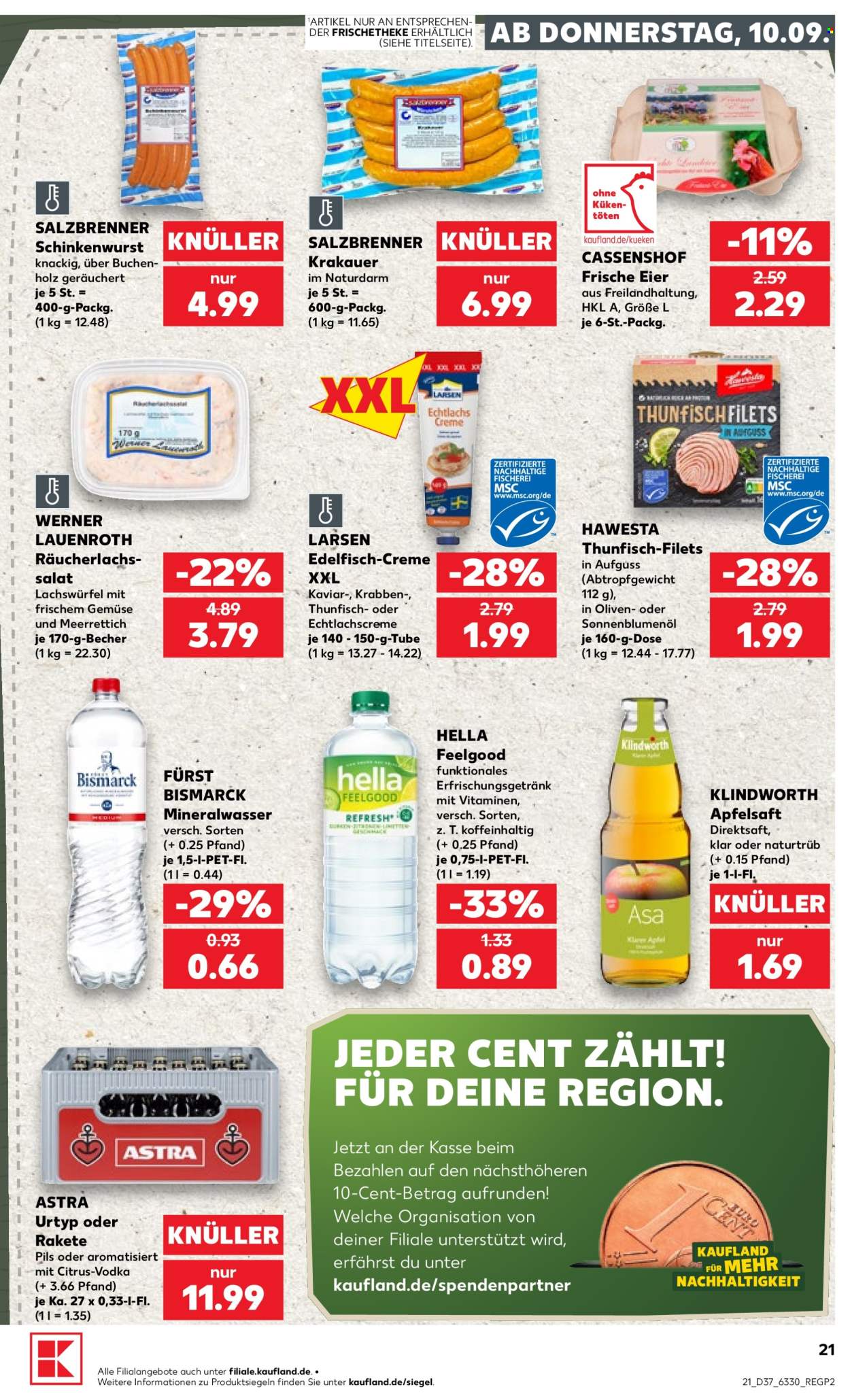 Kaufland Prospekte  - 10.09.2026 - 16.09.2026. Seite 21
