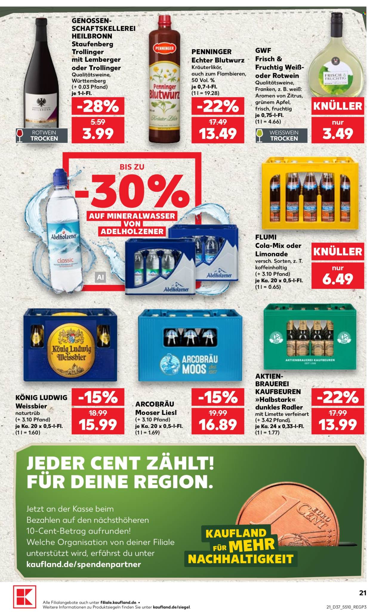 Kaufland Prospekte  - 10.09.2026 - 16.09.2026. Seite 21