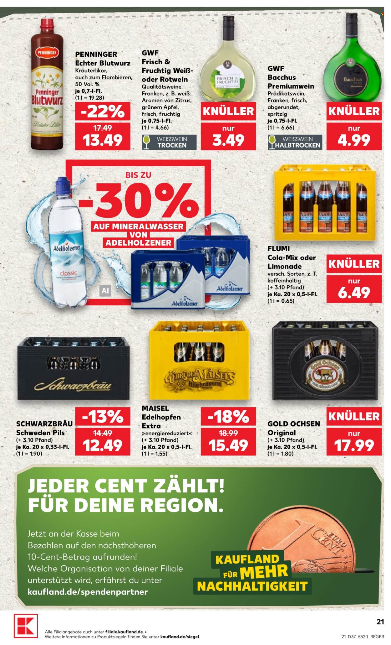 Kaufland Prospekte  - 10.09.2026 - 16.09.2026. Seite 21