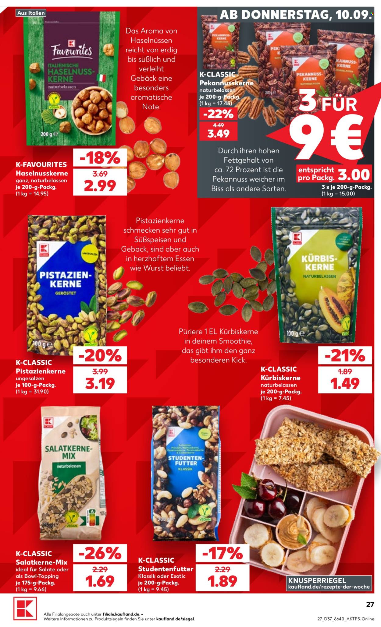 Kaufland Prospekte  - 10.09.2026 - 16.09.2026. Seite 27