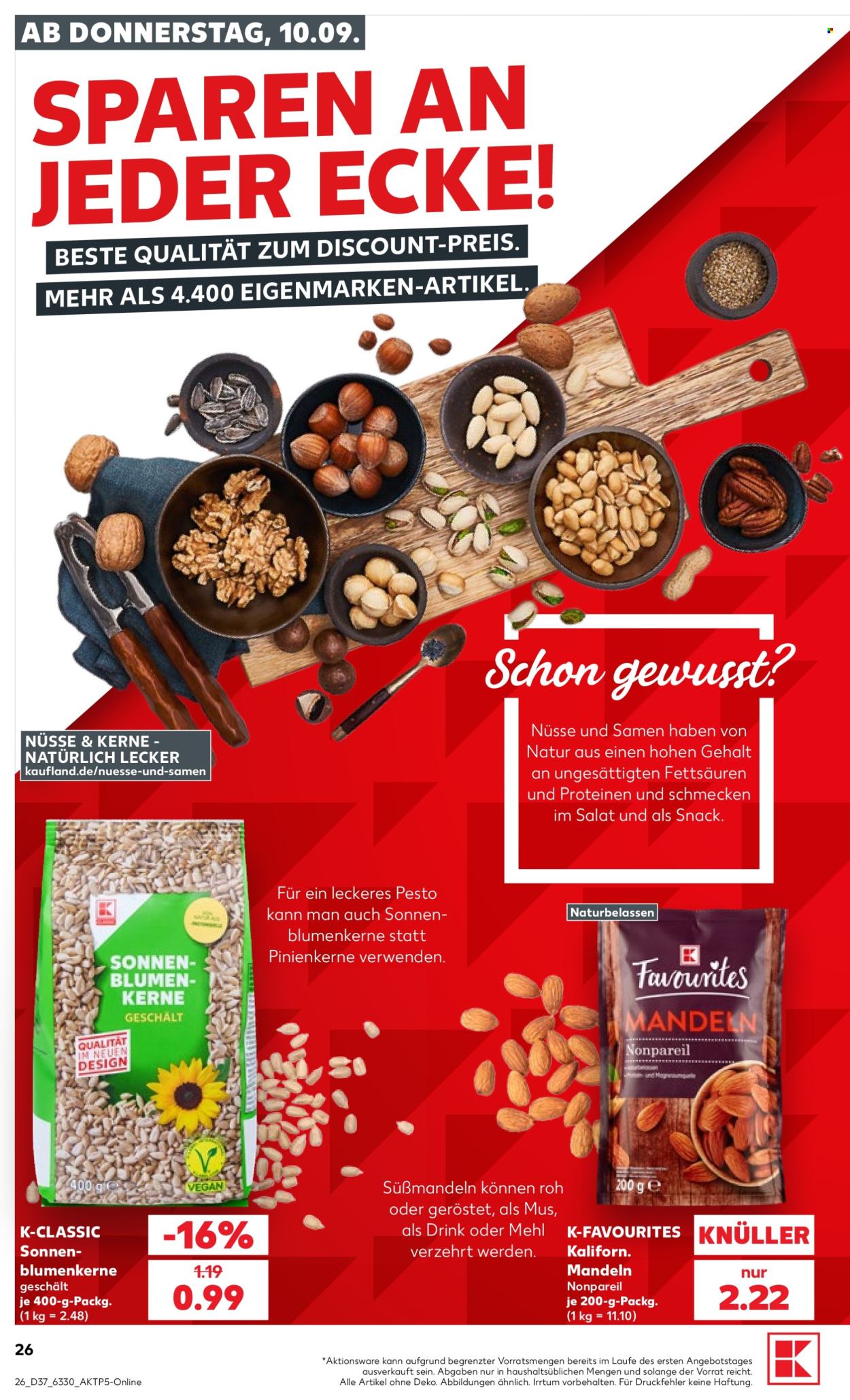 Kaufland Prospekte  - 10.09.2026 - 16.09.2026. Seite 26