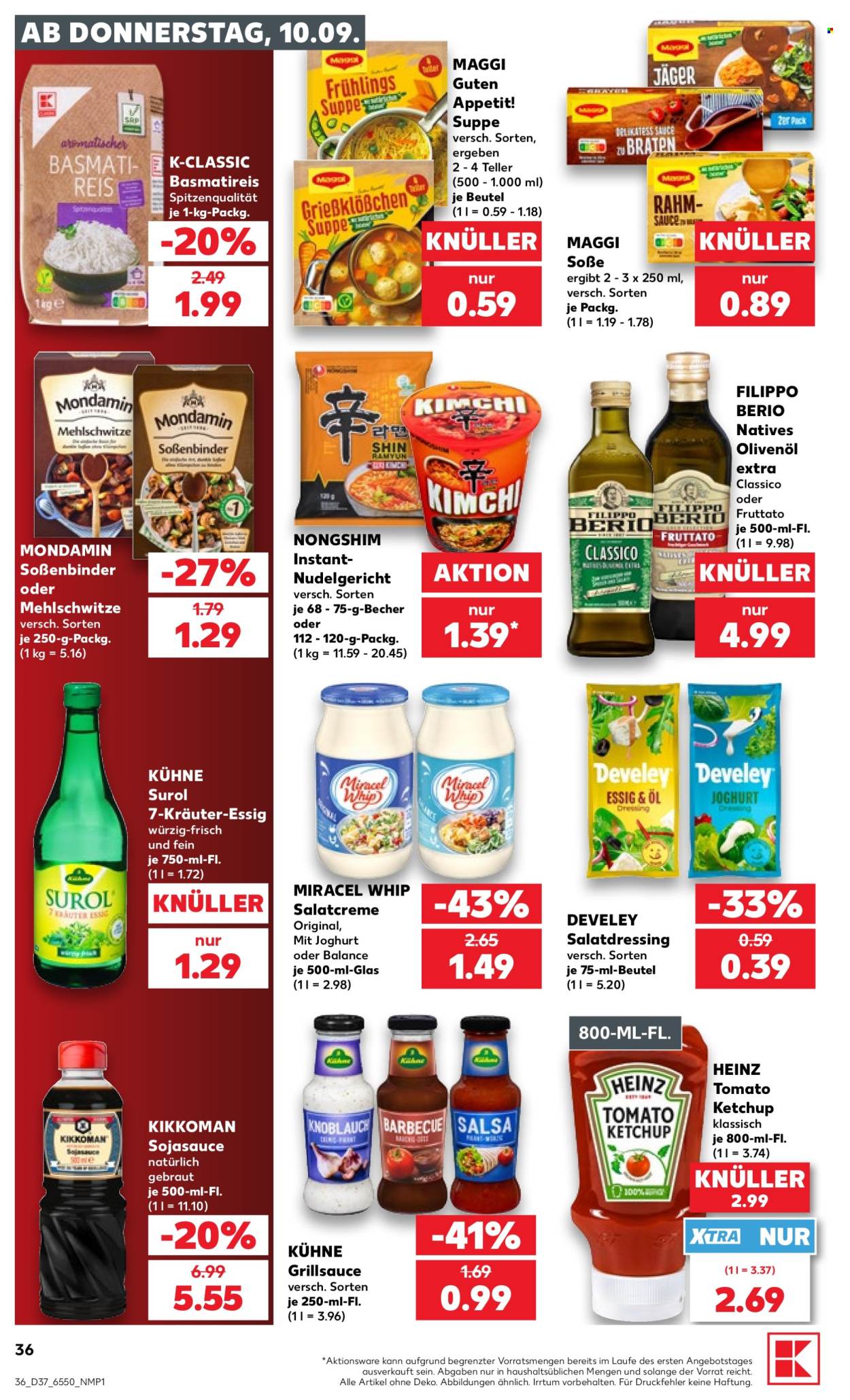 Kaufland Prospekte  - 10.09.2026 - 16.09.2026. Seite 36