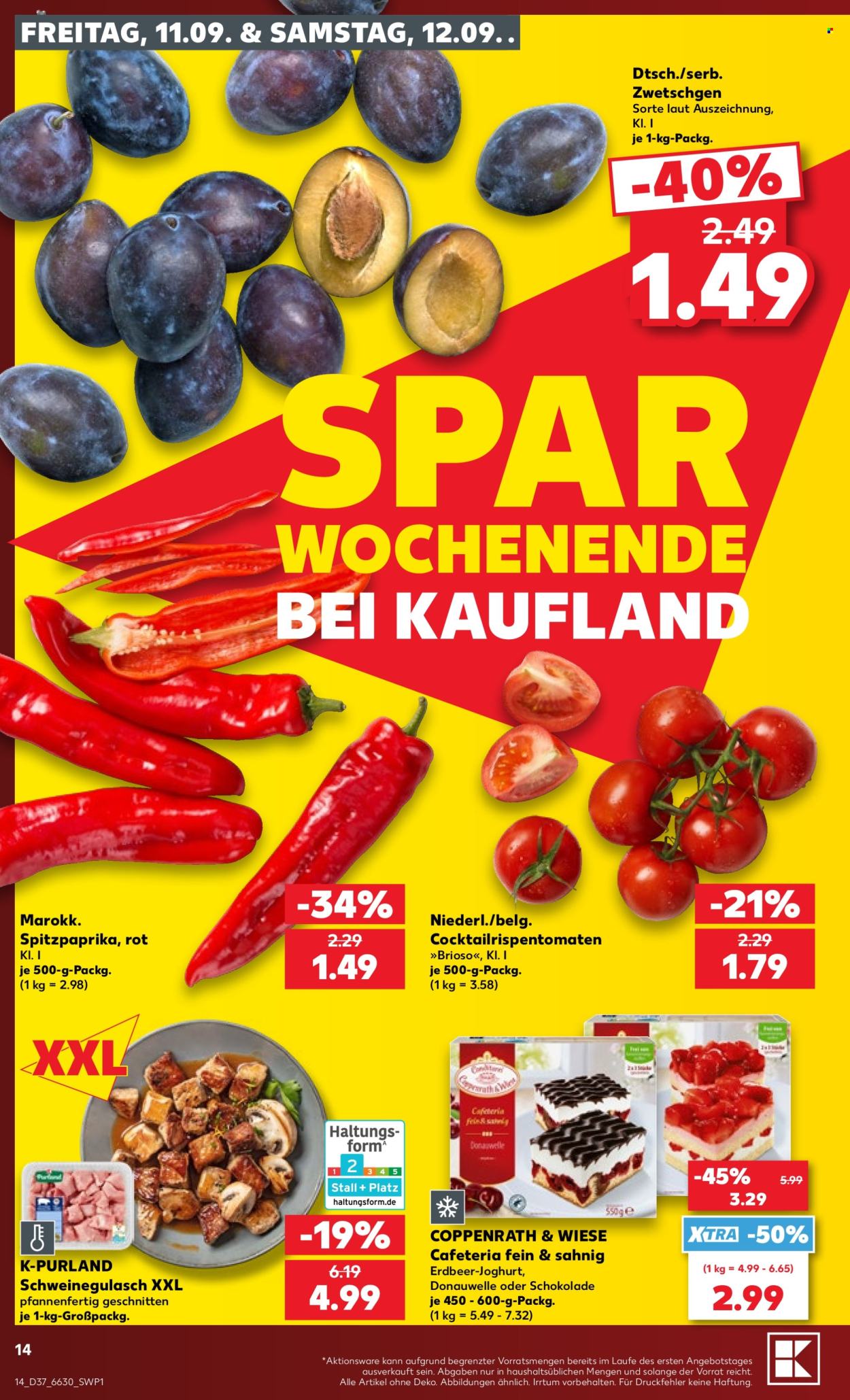 Kaufland Prospekte  - 10.09.2026 - 16.09.2026. Seite 14