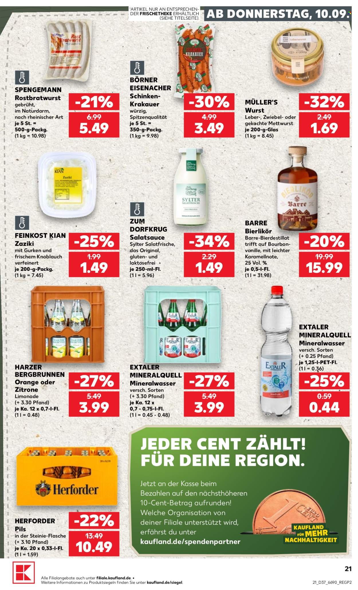 Kaufland Prospekte  - 10.09.2026 - 16.09.2026. Seite 21