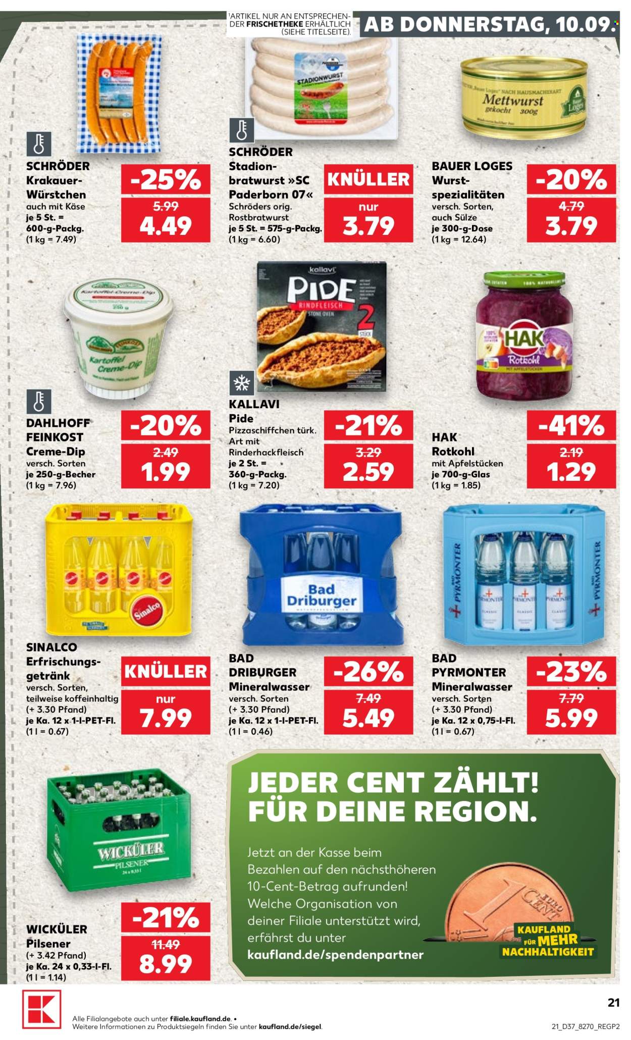 Kaufland Prospekte  - 10.09.2026 - 16.09.2026. Seite 21
