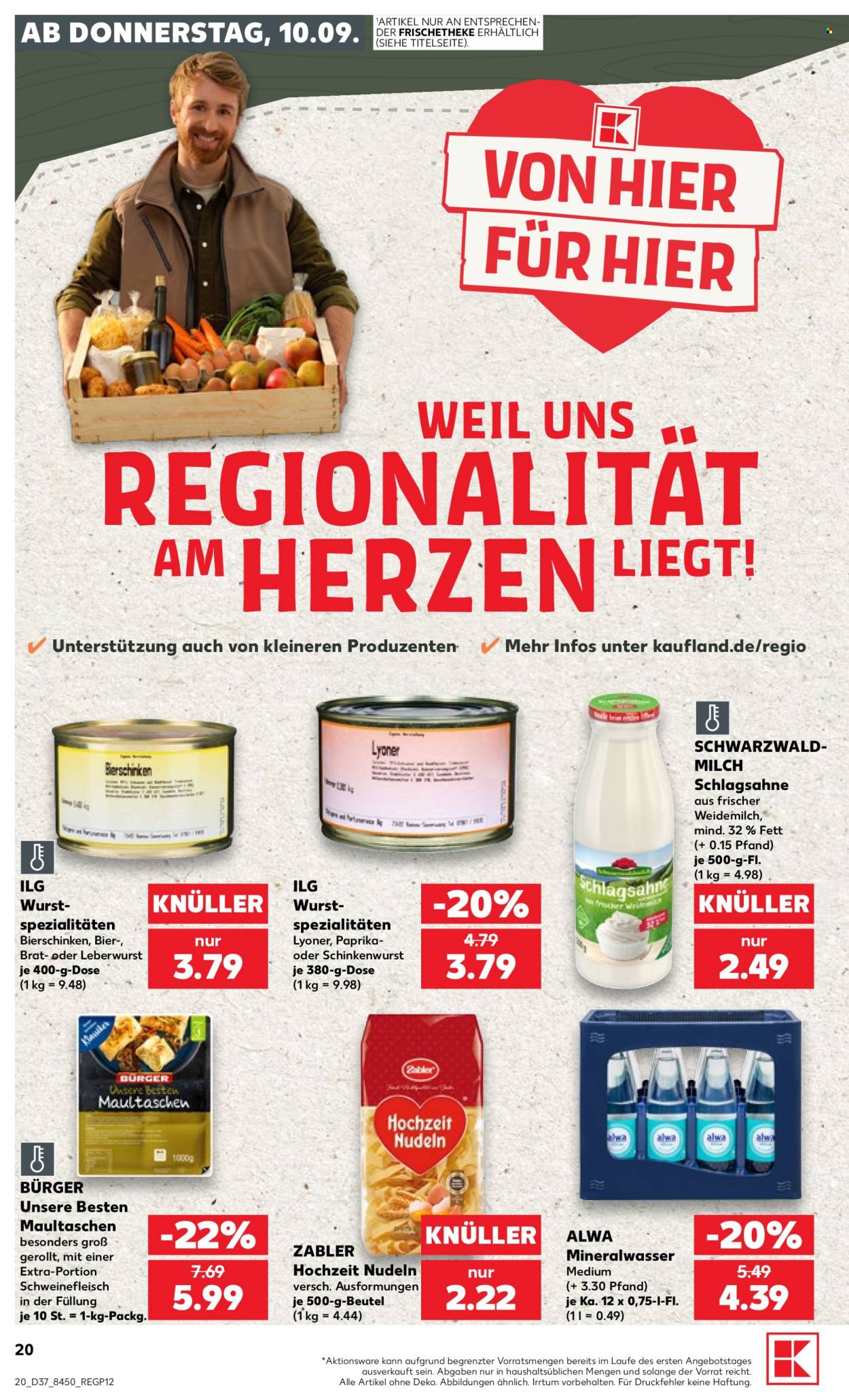 Kaufland Prospekte  - 10.09.2026 - 16.09.2026. Seite 20