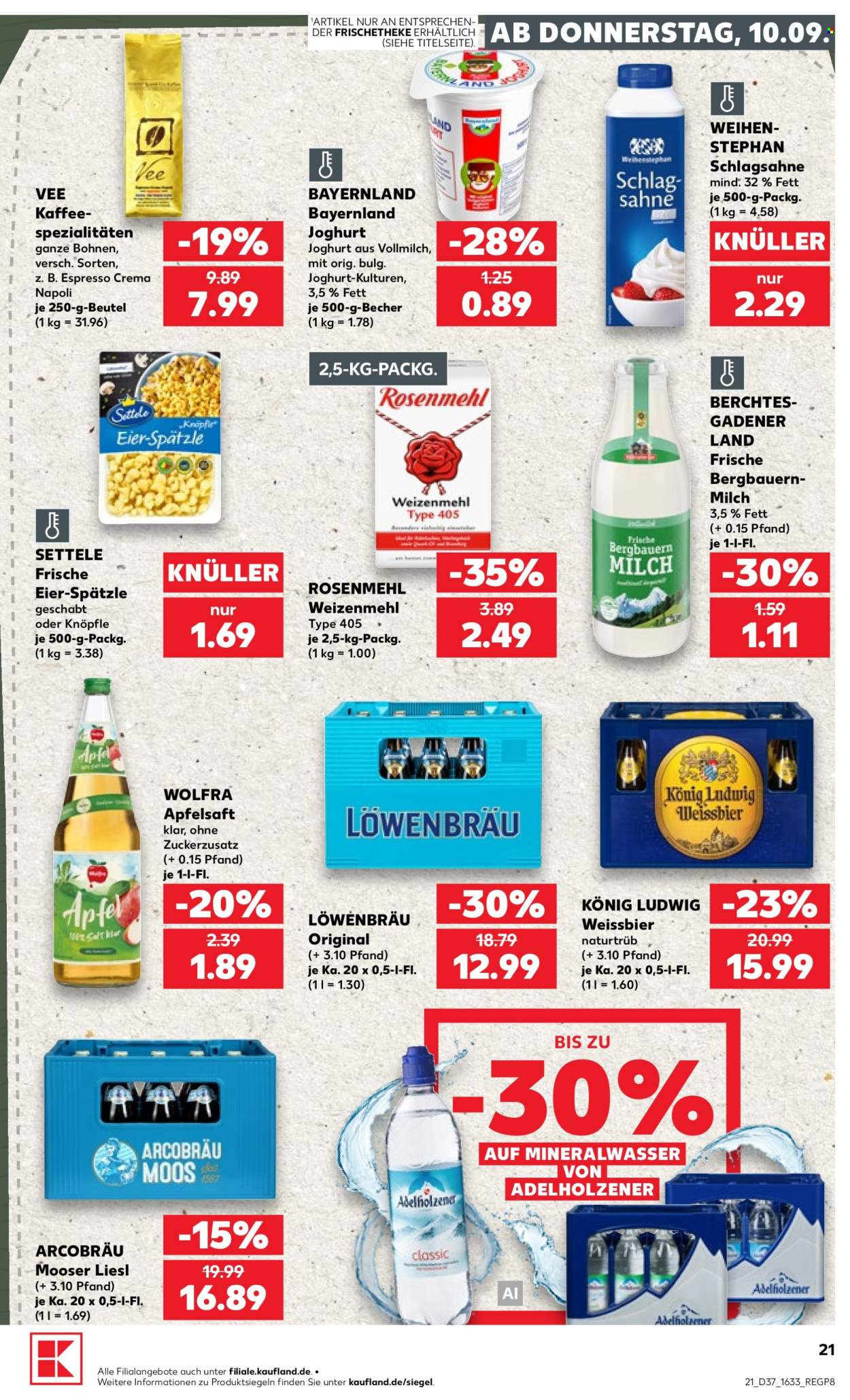 Kaufland Prospekte  - 10.09.2026 - 16.09.2026. Seite 21