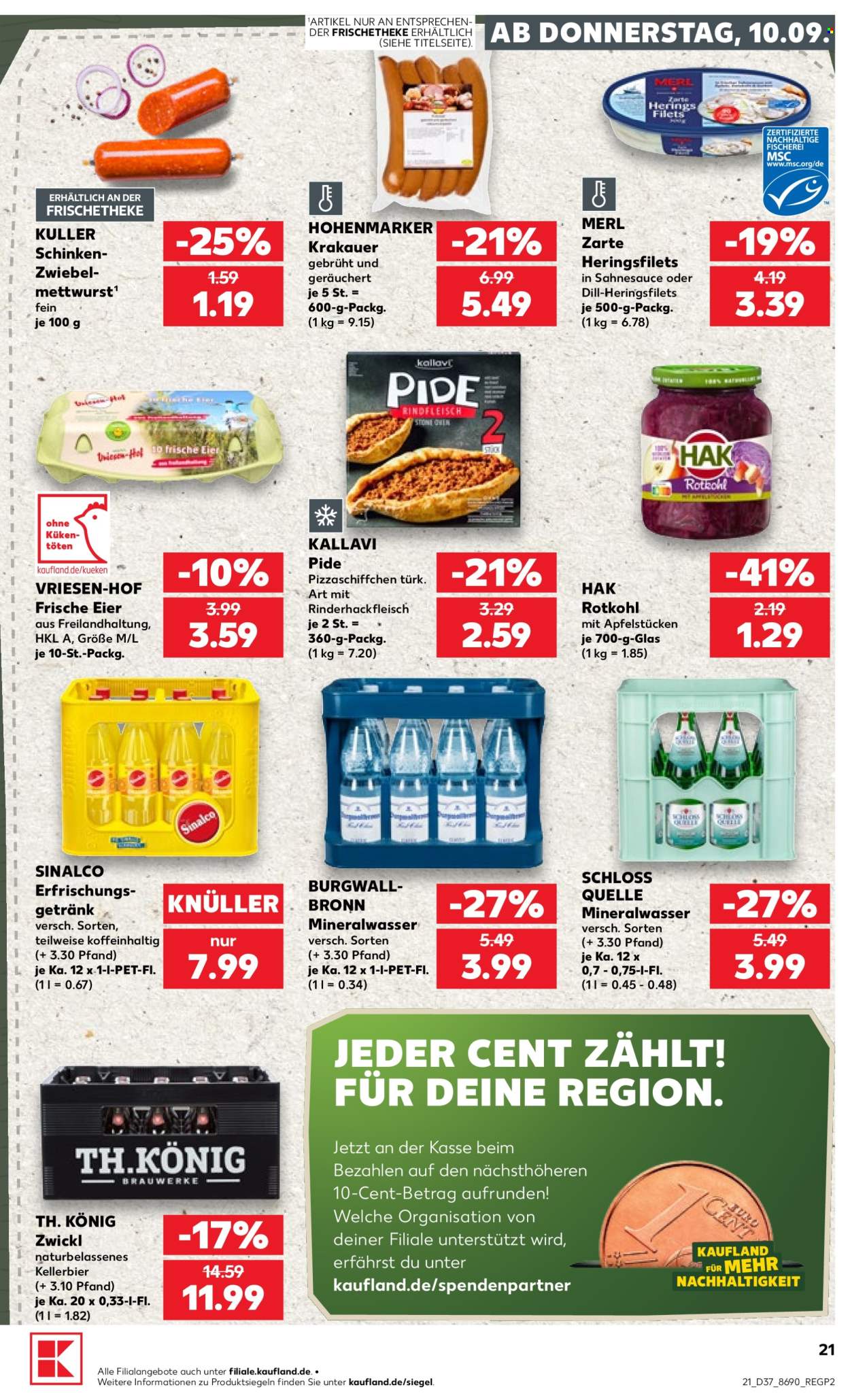 Kaufland Prospekte  - 10.09.2026 - 16.09.2026. Seite 21