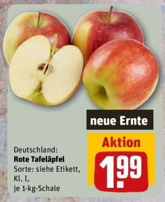 Rote Tafeläpfel