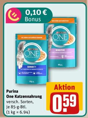 PURINA ONE Katzennahrung