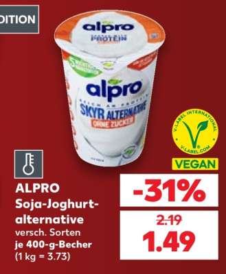 ALPRO Soja-Joghurtalternative