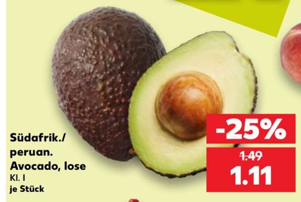 Südafrik./peruan. Avocado, lose