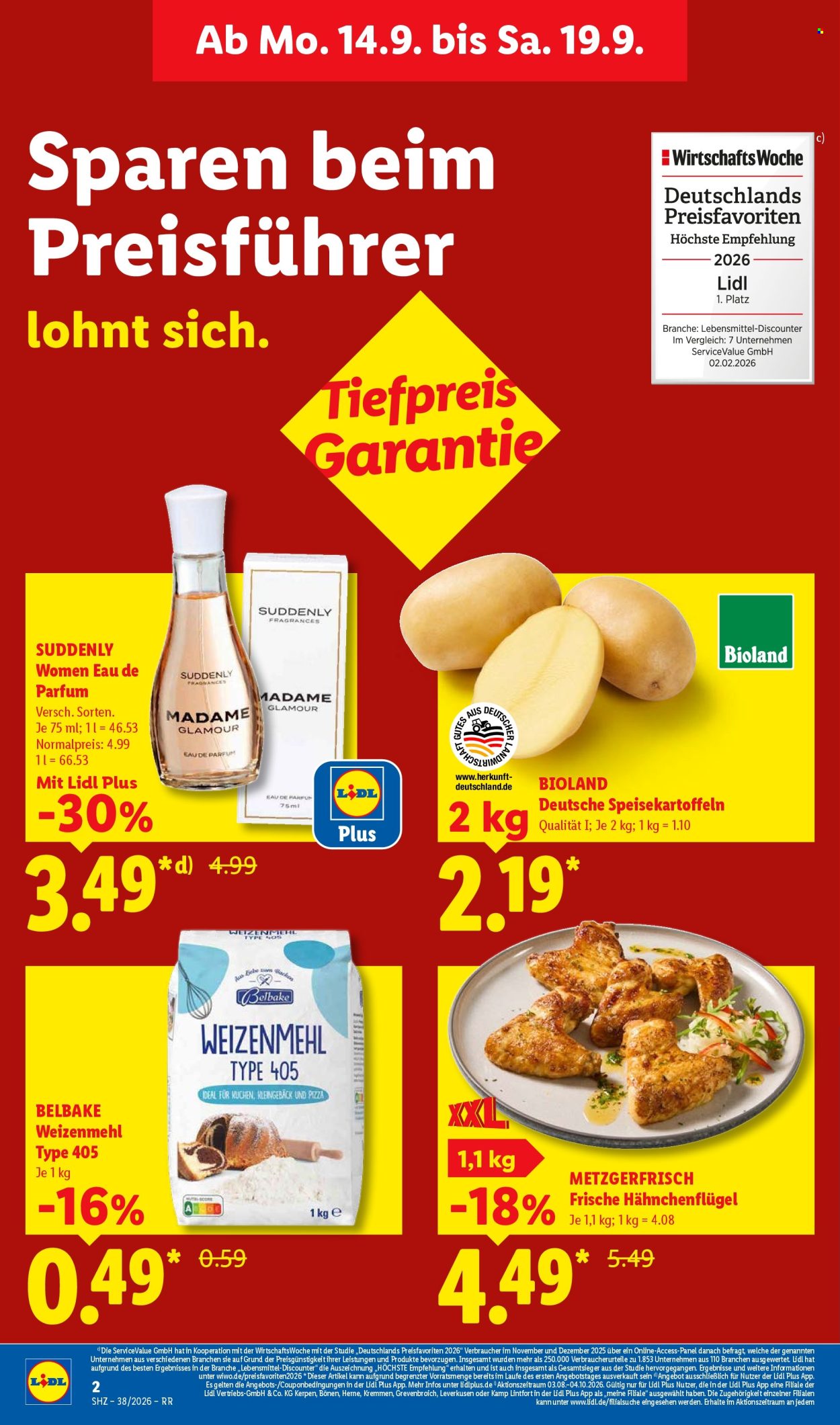 Lidl Prospekte  - 14.09.2026 - 19.09.2026. Seite 2
