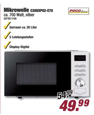 Mikrowelle C20UXP02-E70