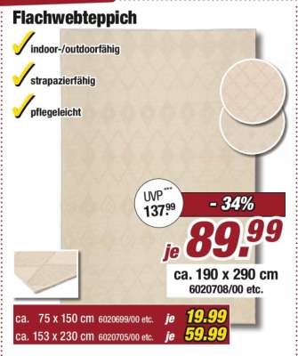 Flachwebteppich