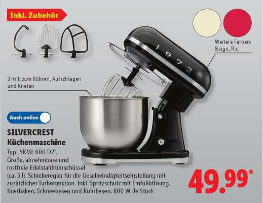 SILVERCREST Küchenmaschine